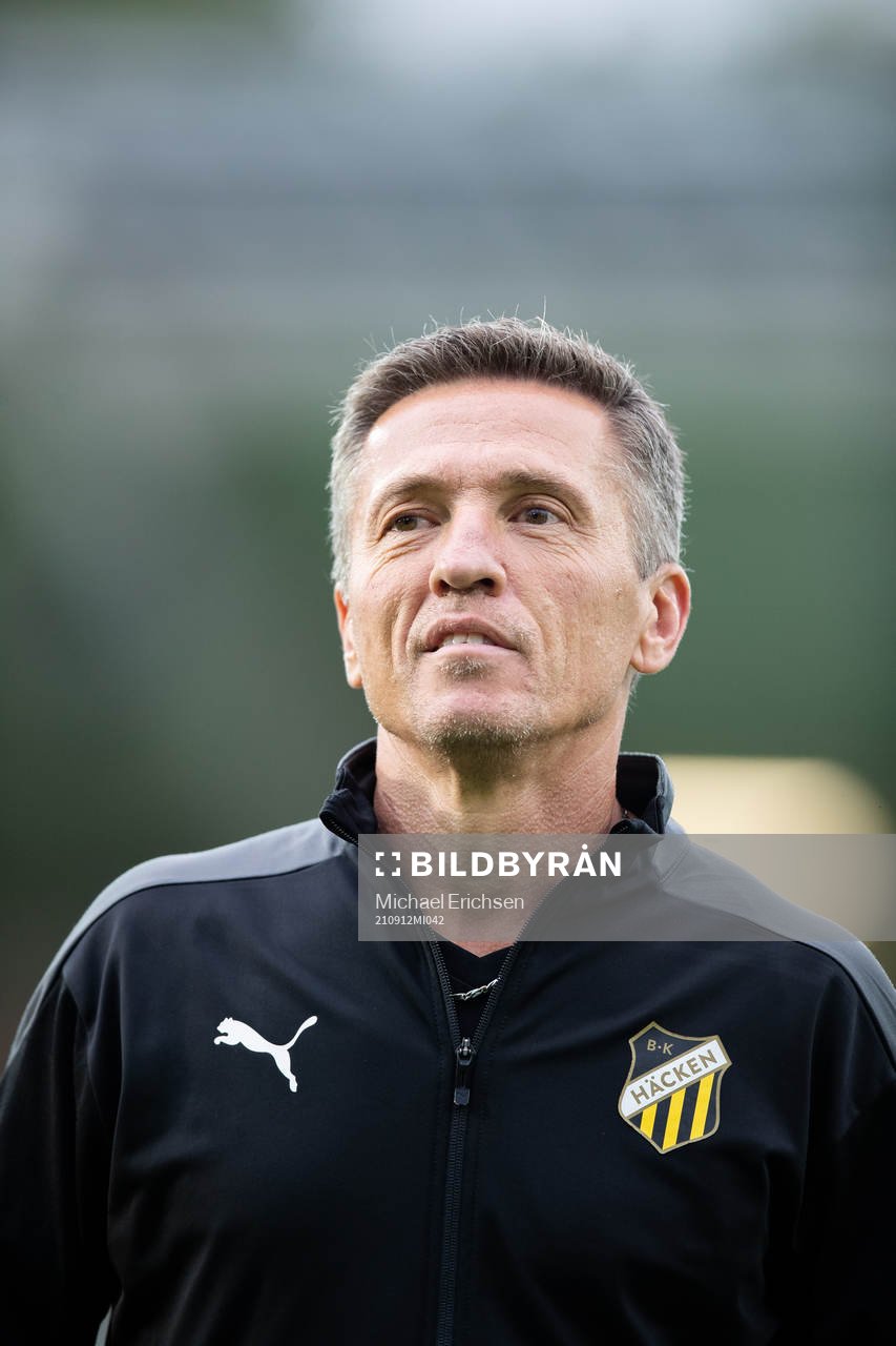 Häckens tränare Mats Gren