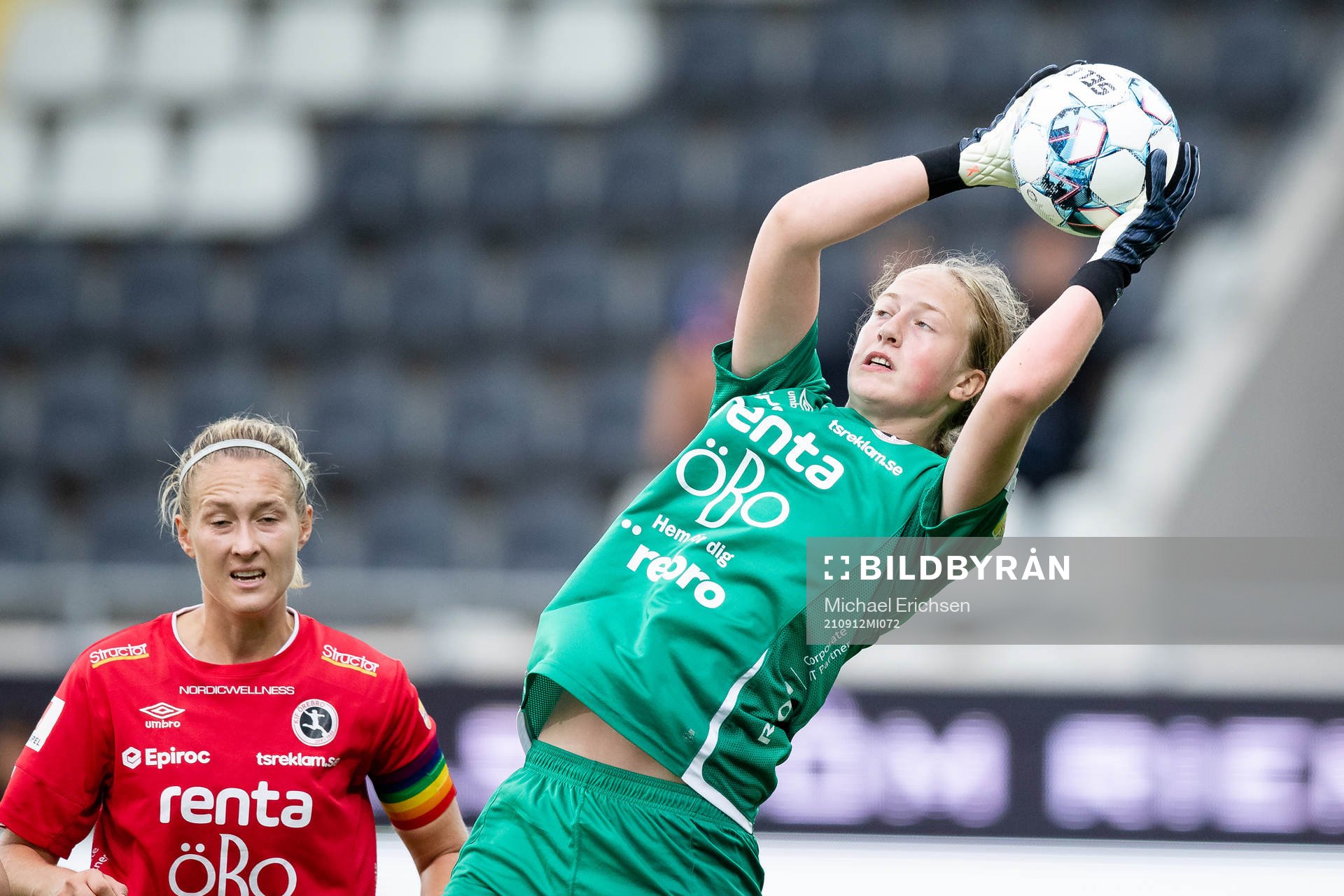 Örebros målvakt Cecilia Rán Runarsdottir