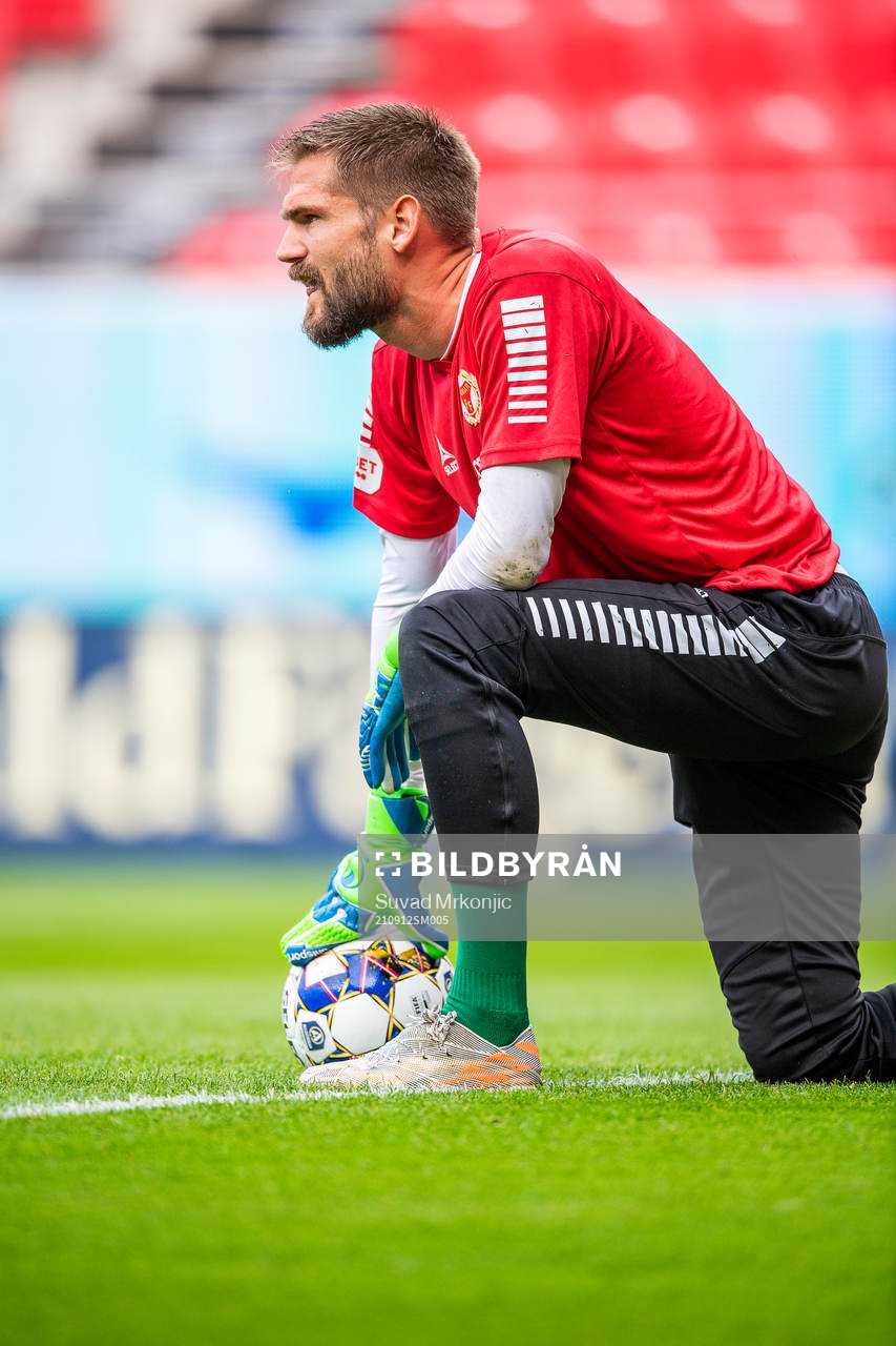 Kalmars målvakt Lucas Hägg Johansson