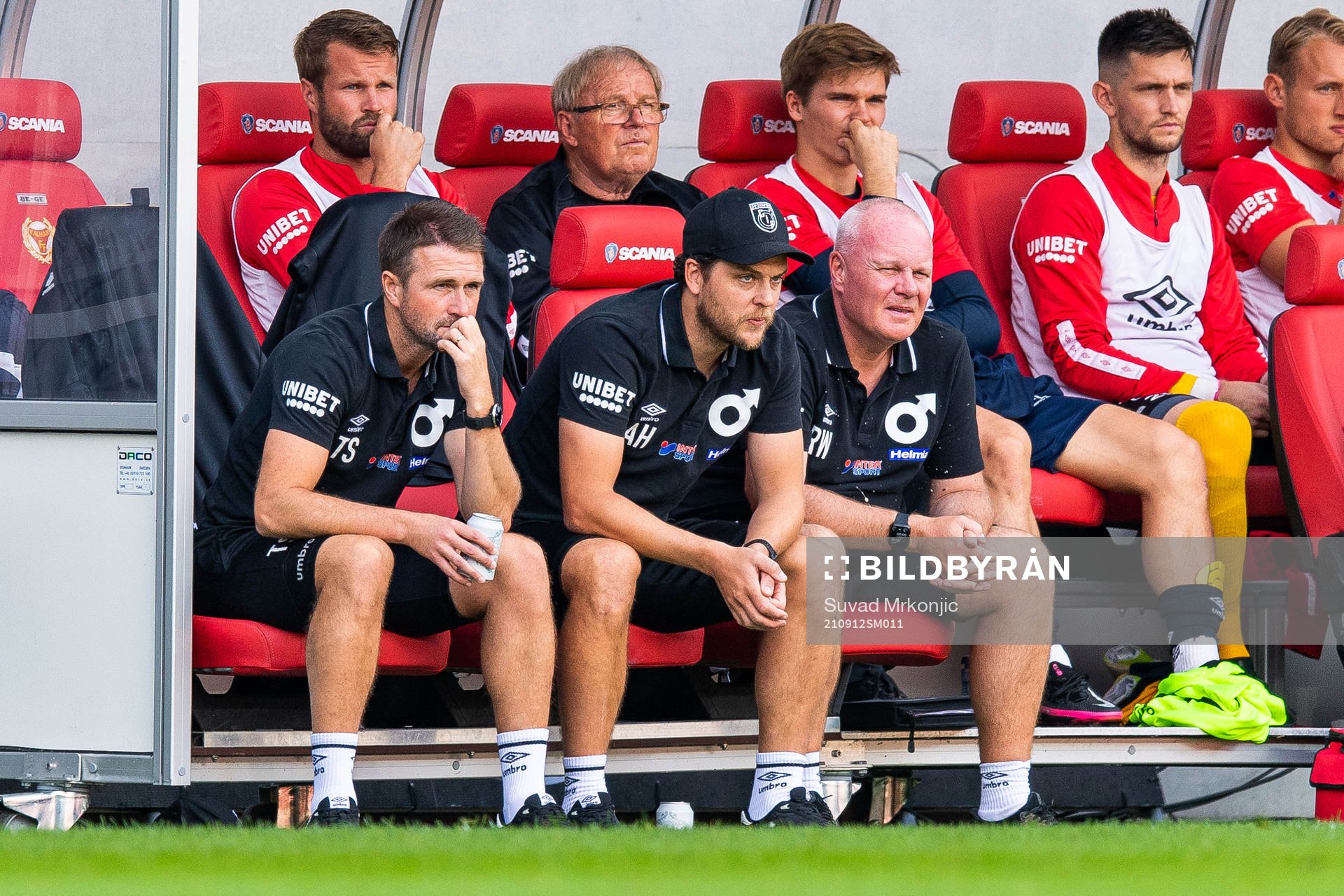 Degerfors tränare Andreas Holmberg och tränare Tobias