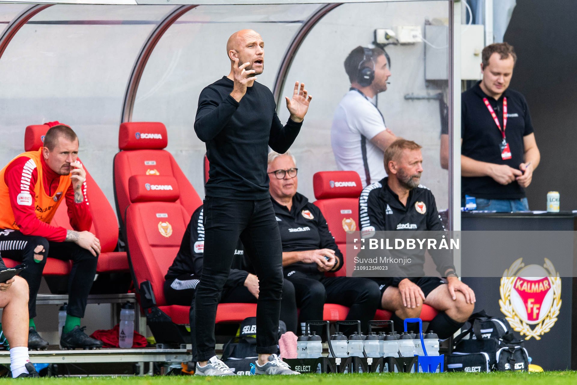 Kalmars tränare Henrik Rydström