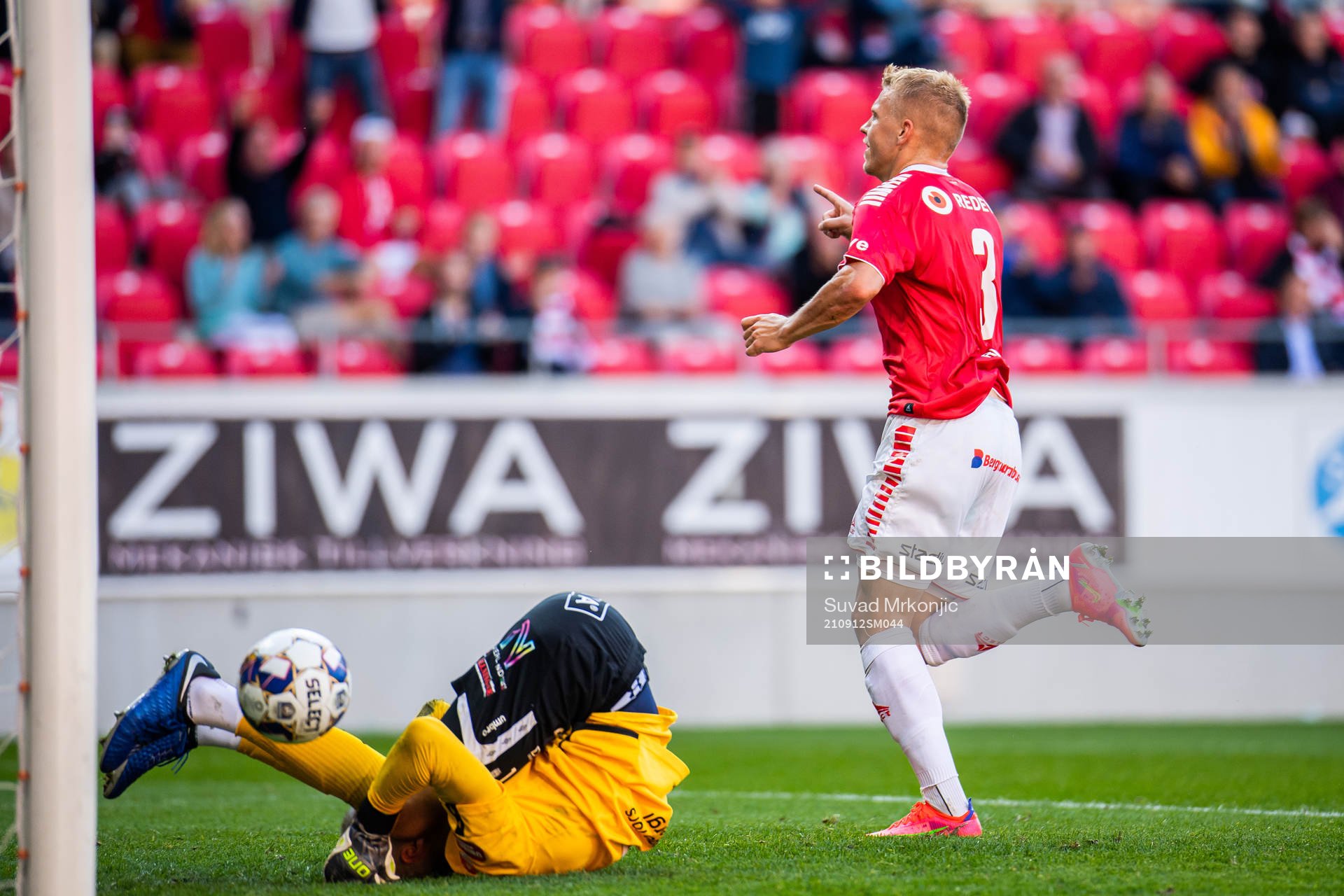 Kalmars Sebastian Ring gör 4-1 och jublar