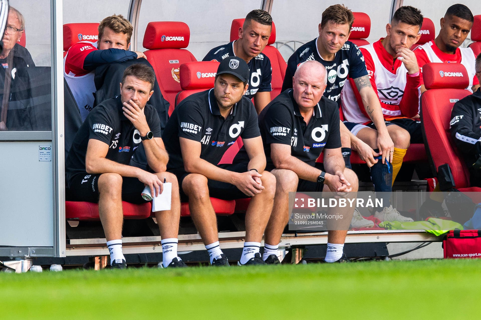 Degerfors tränare Andreas Holmberg deppar