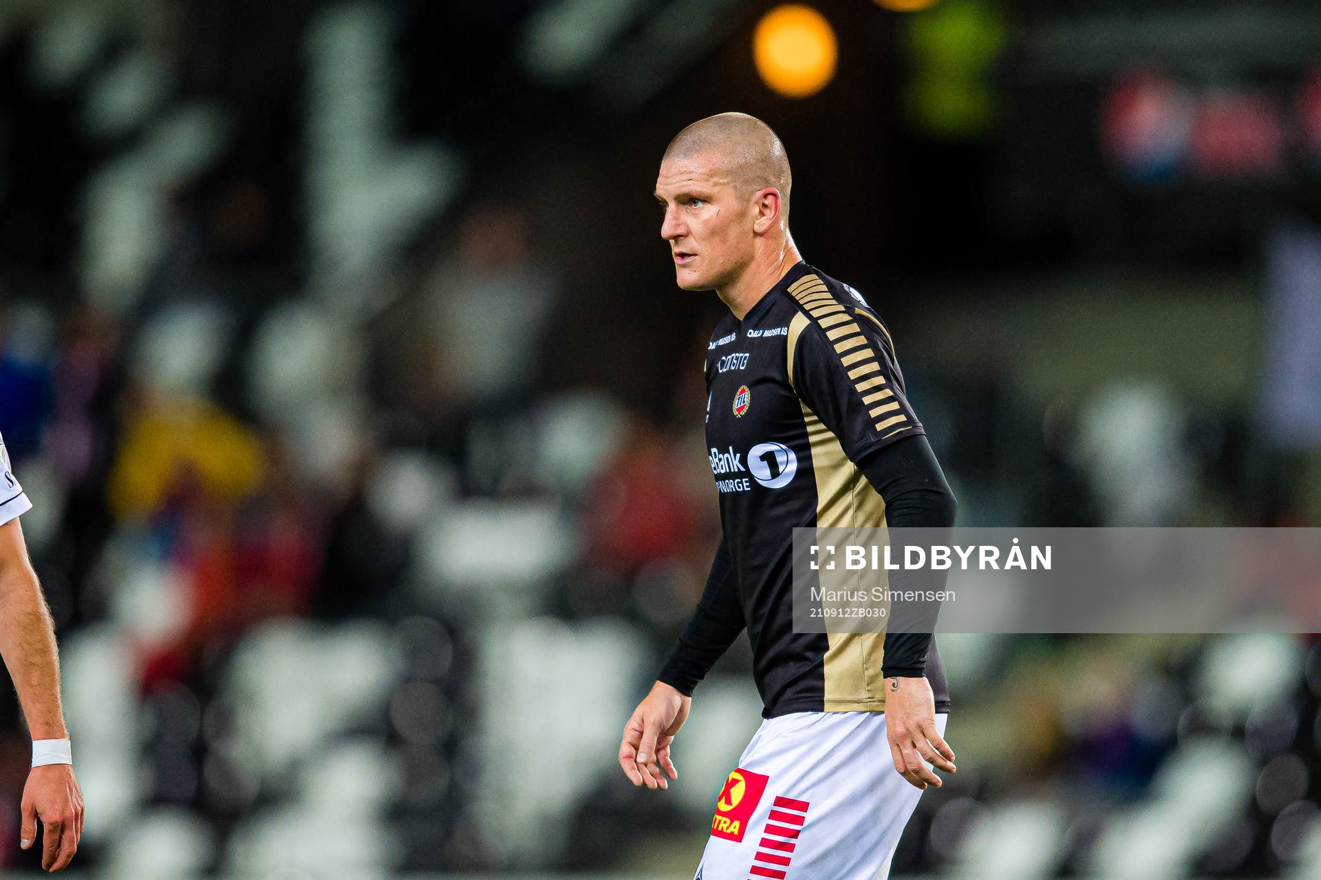 Zdenek Ondrasek of Tromsø during the Eliteserien match between Rosenborg and Tromsø on September 12, 2021 in Trondheim.