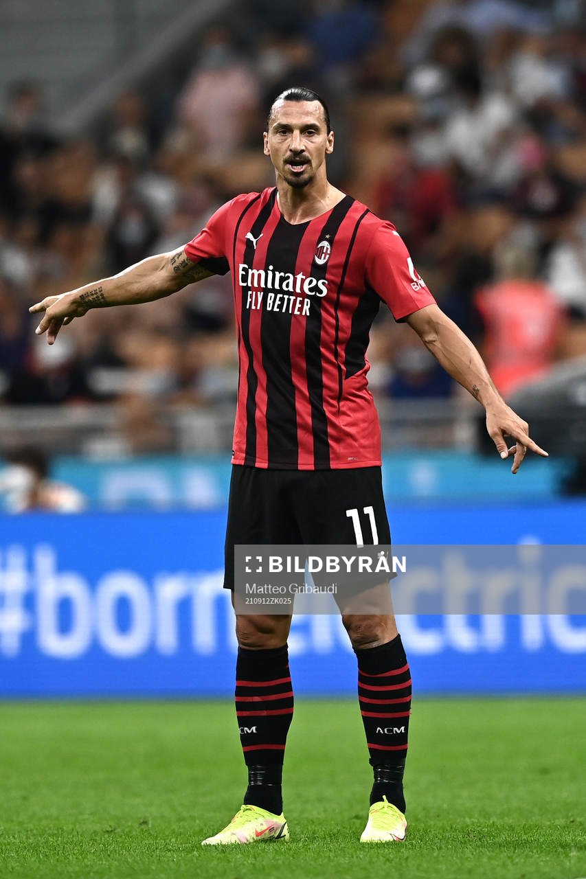Zlatan Ibrahimovic of Milan