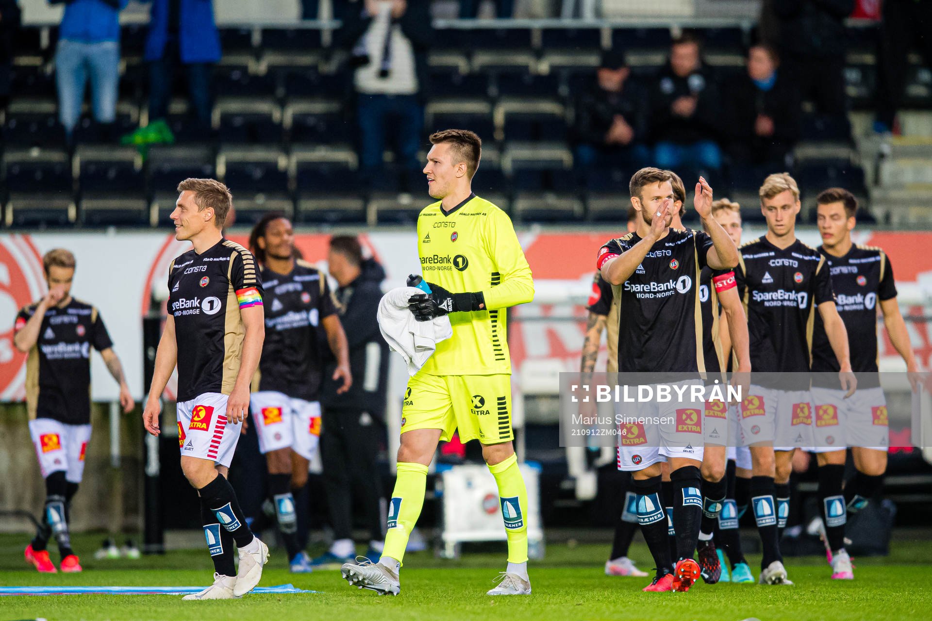 Ruben Yttergård Jenssen and Jacob Karlstrøm of Tromsø