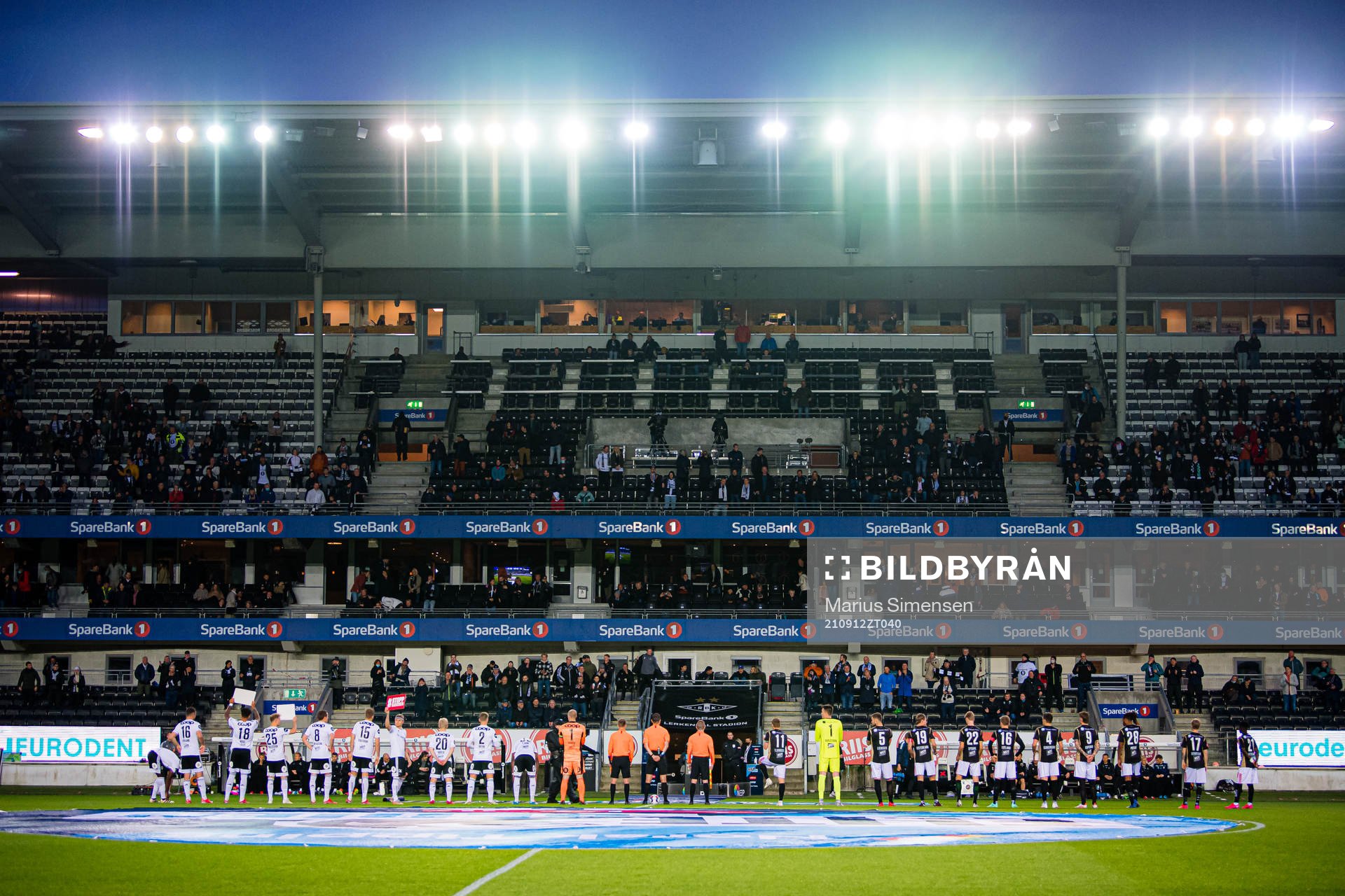 Players of Rosenborg and Tromsø