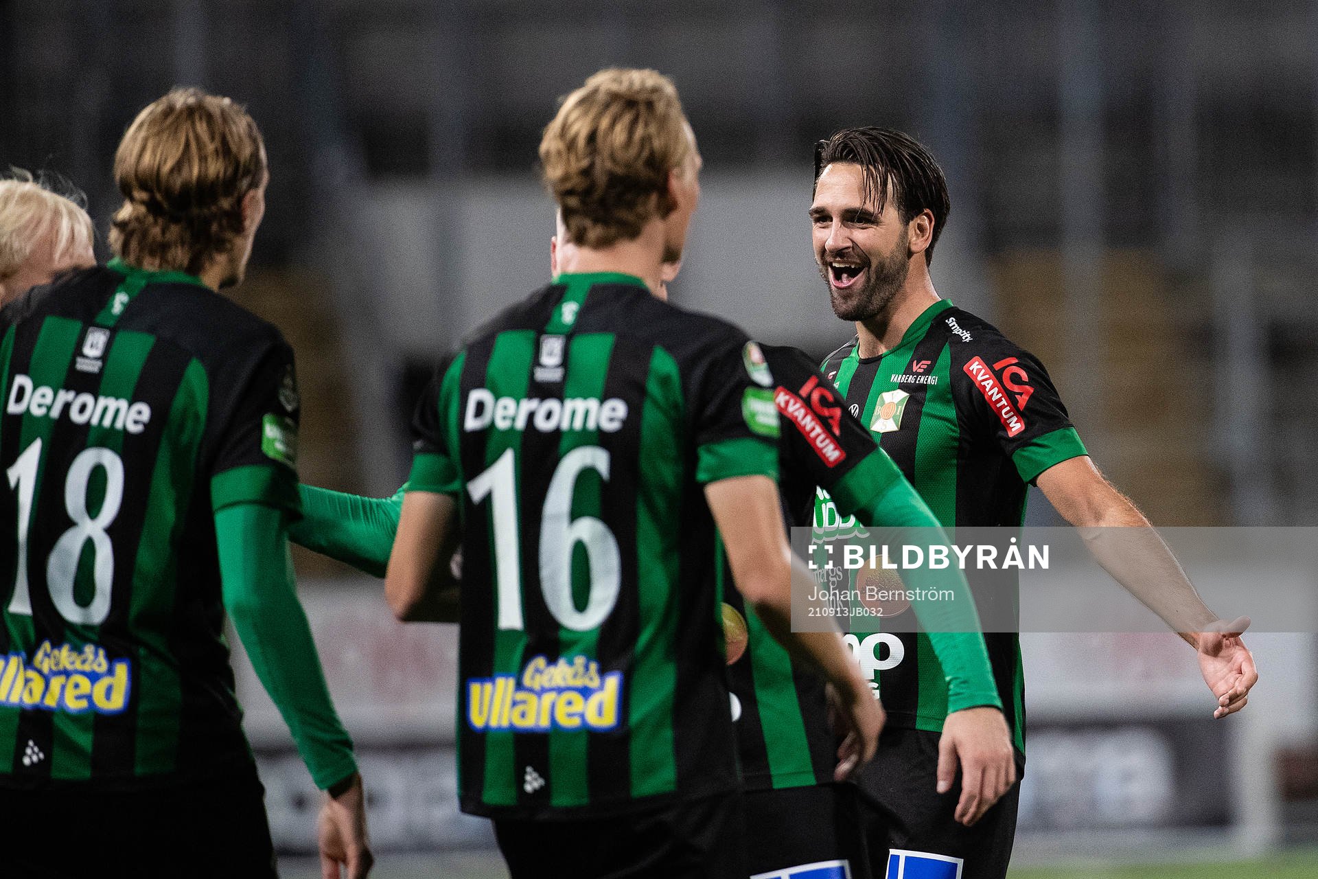 Varbergs Oliver Stanisic jublar
