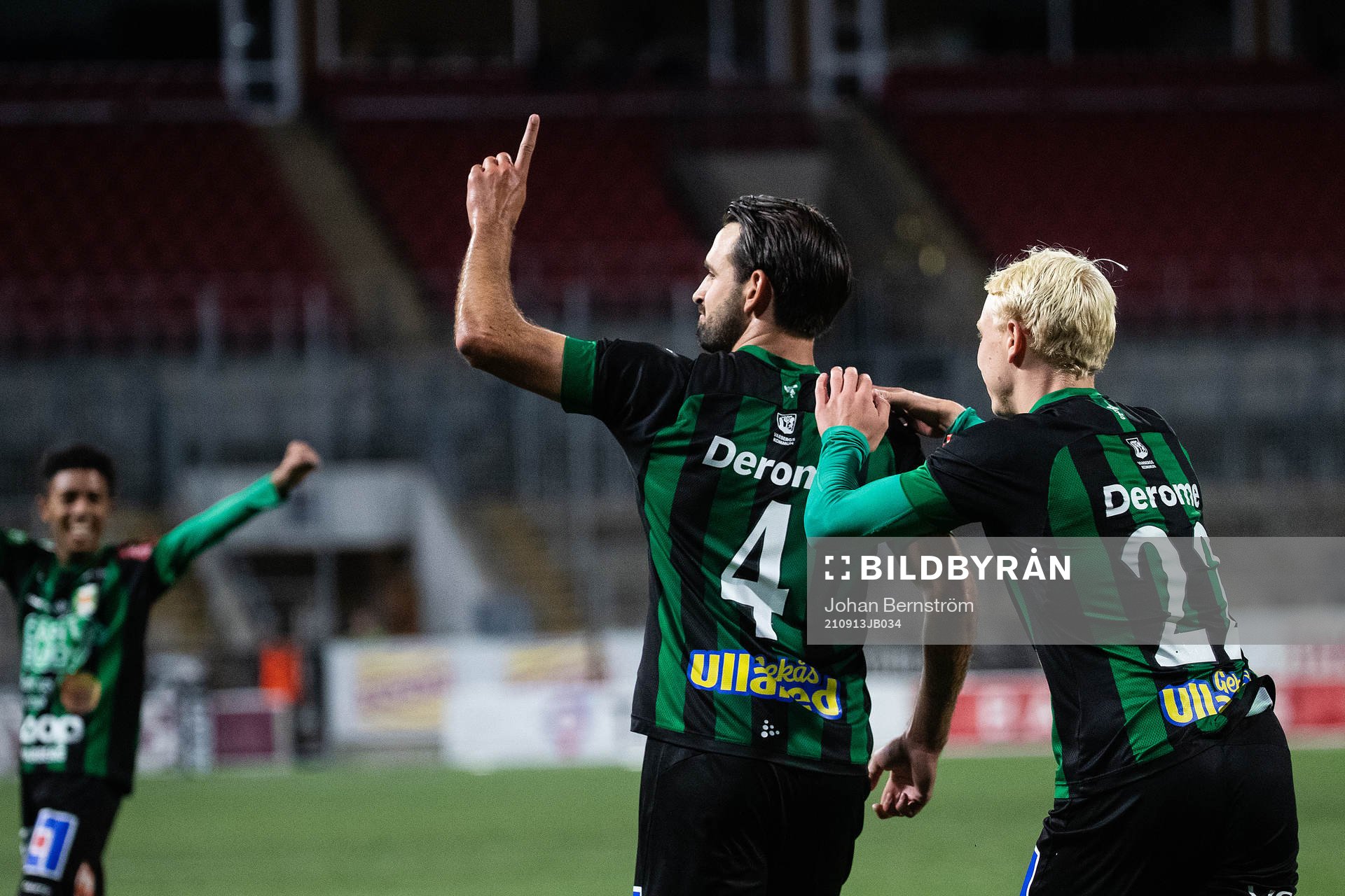Varbergs Oliver Stanisic jublar