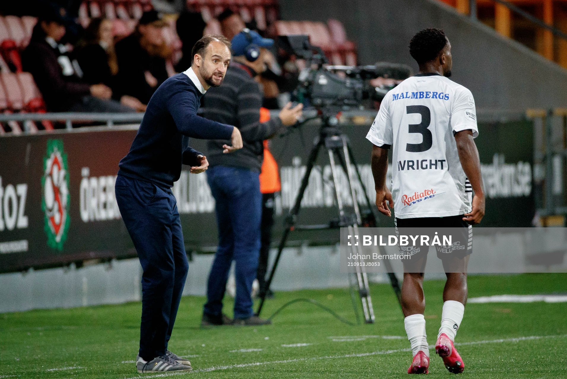 Örebros tränare Vitor Gazimba