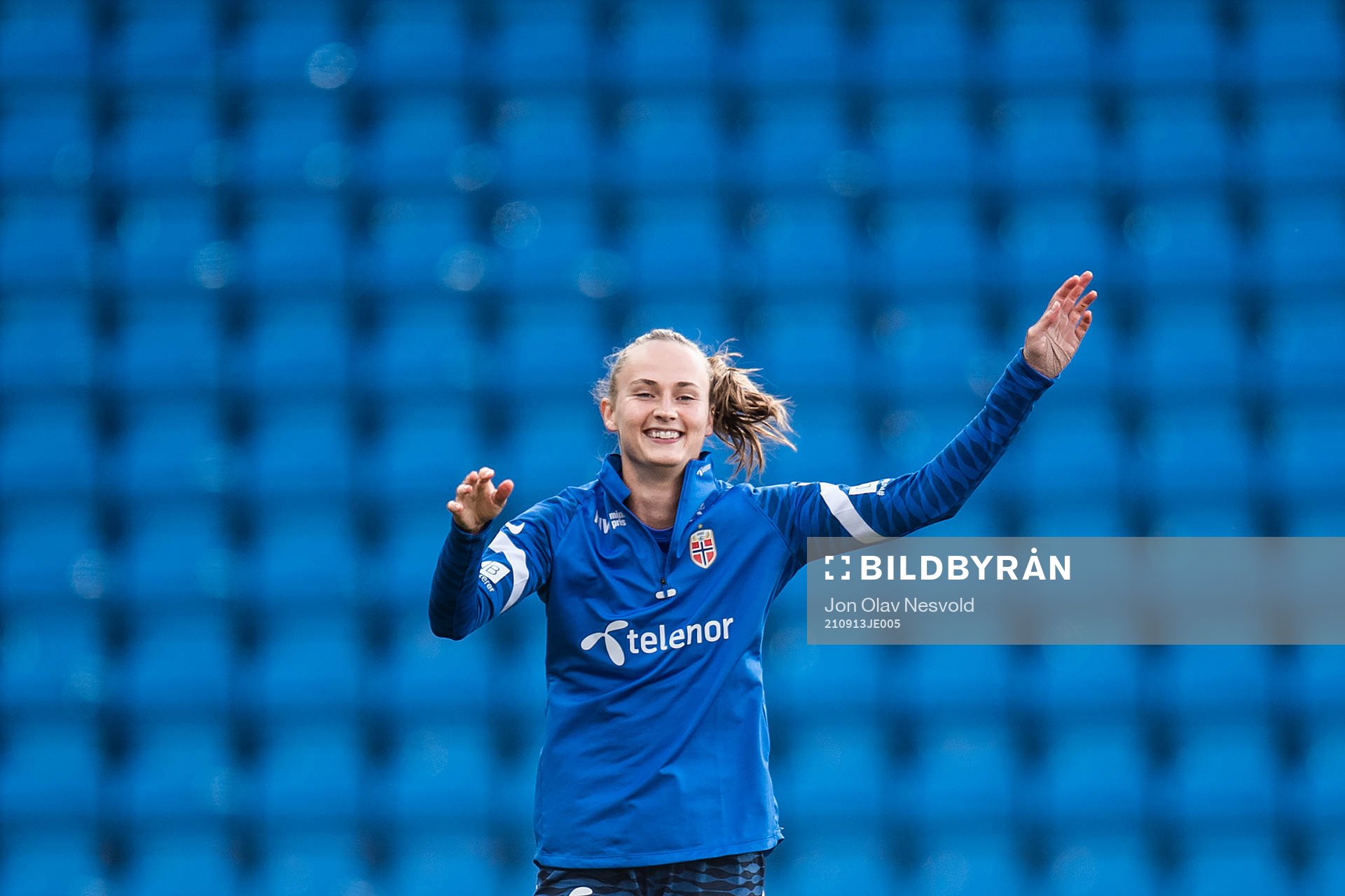 Caroline Graham Hansen of the Norwegian women's national
