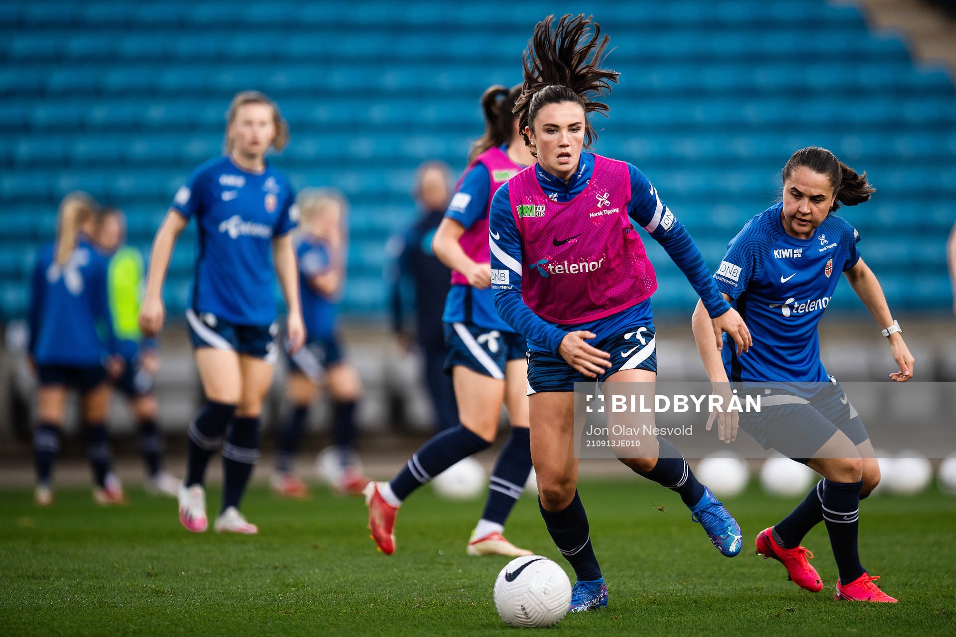 Ingrid Syrstad Engen of the Norwegian women's national