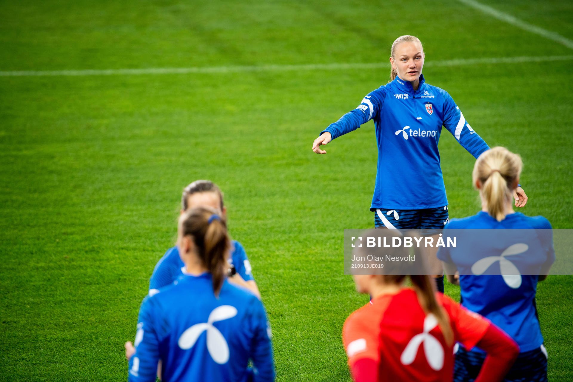 Frida Leonhardsen Maanum of the Norwegian women's national