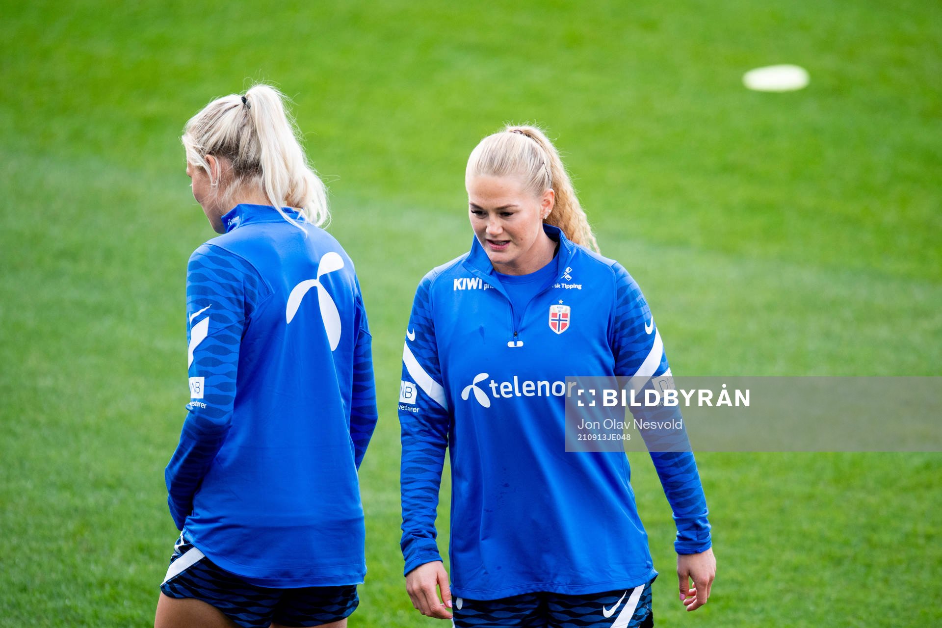 Lisa-Marie Karlseng Utland of the Norwegian women's