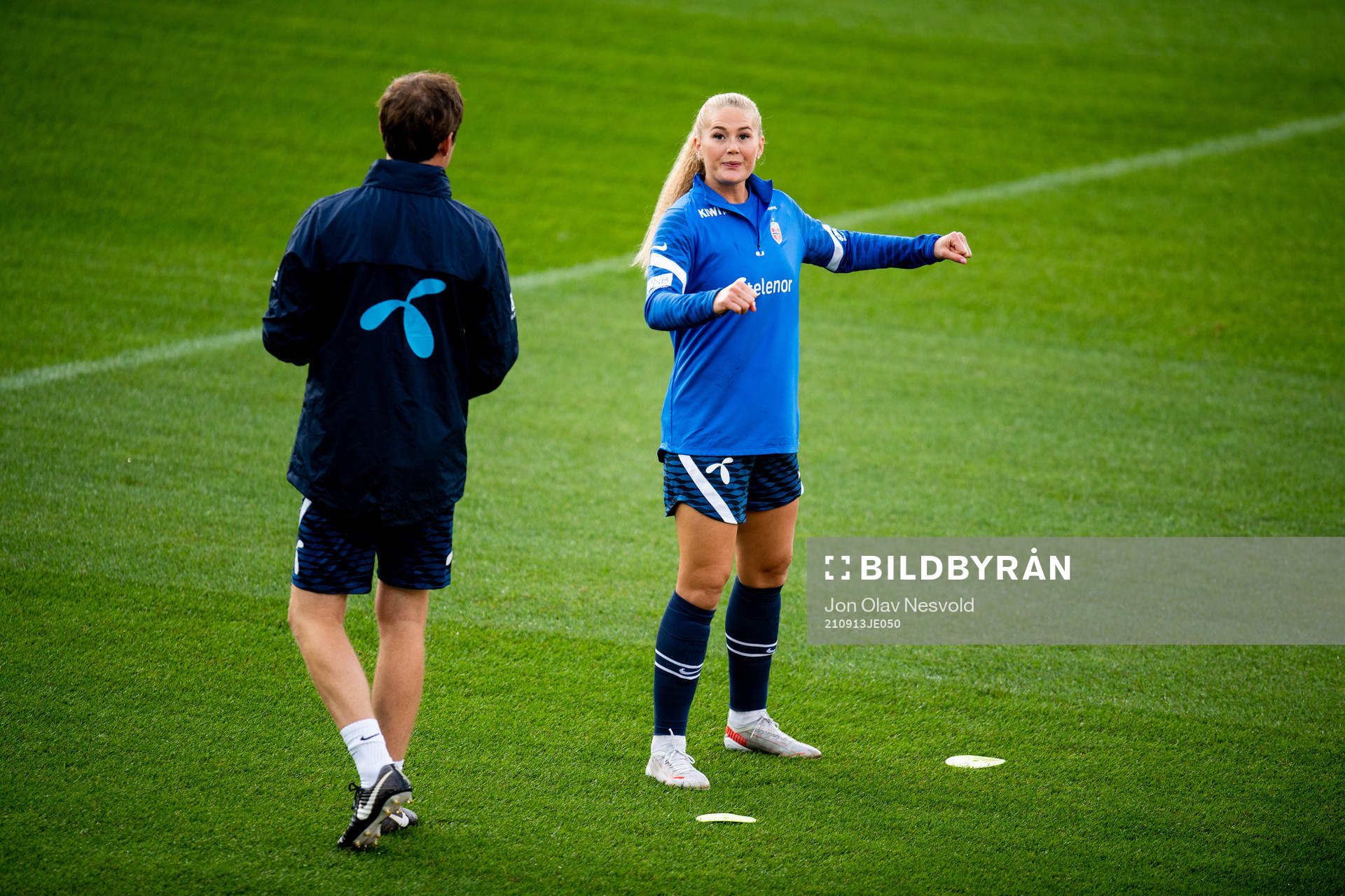 Lisa-Marie Karlseng Utland of the Norwegian women's