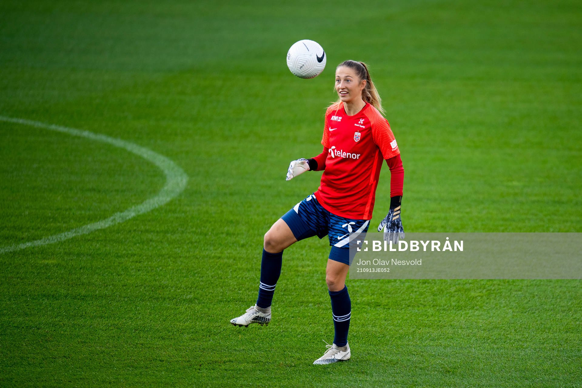 Cecilie Hauståker Fiskerstrand of the Norwegian women's