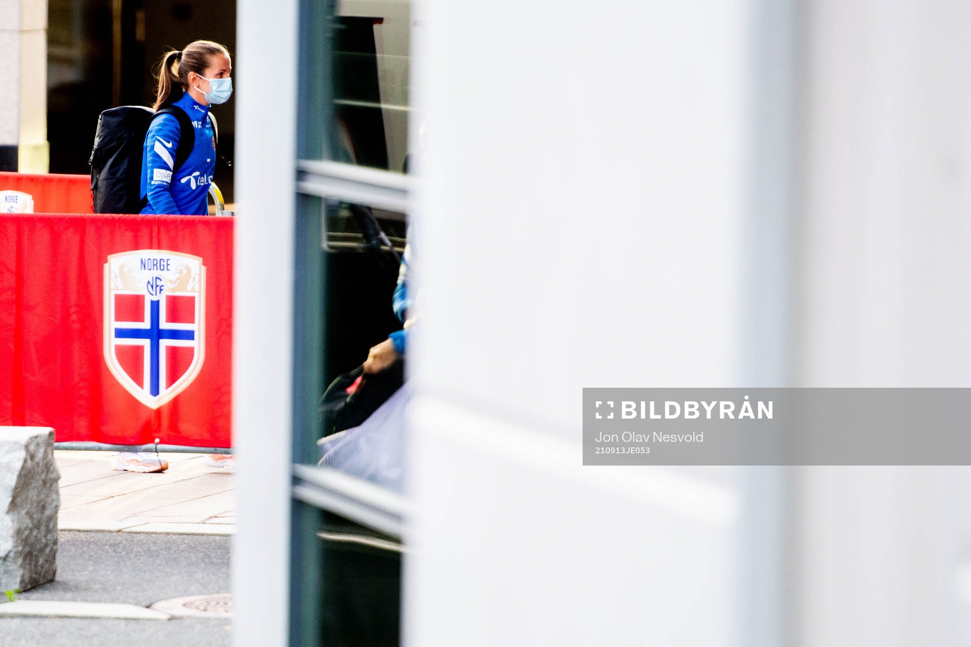 Guro Reiten of the Norwegian women's national football team