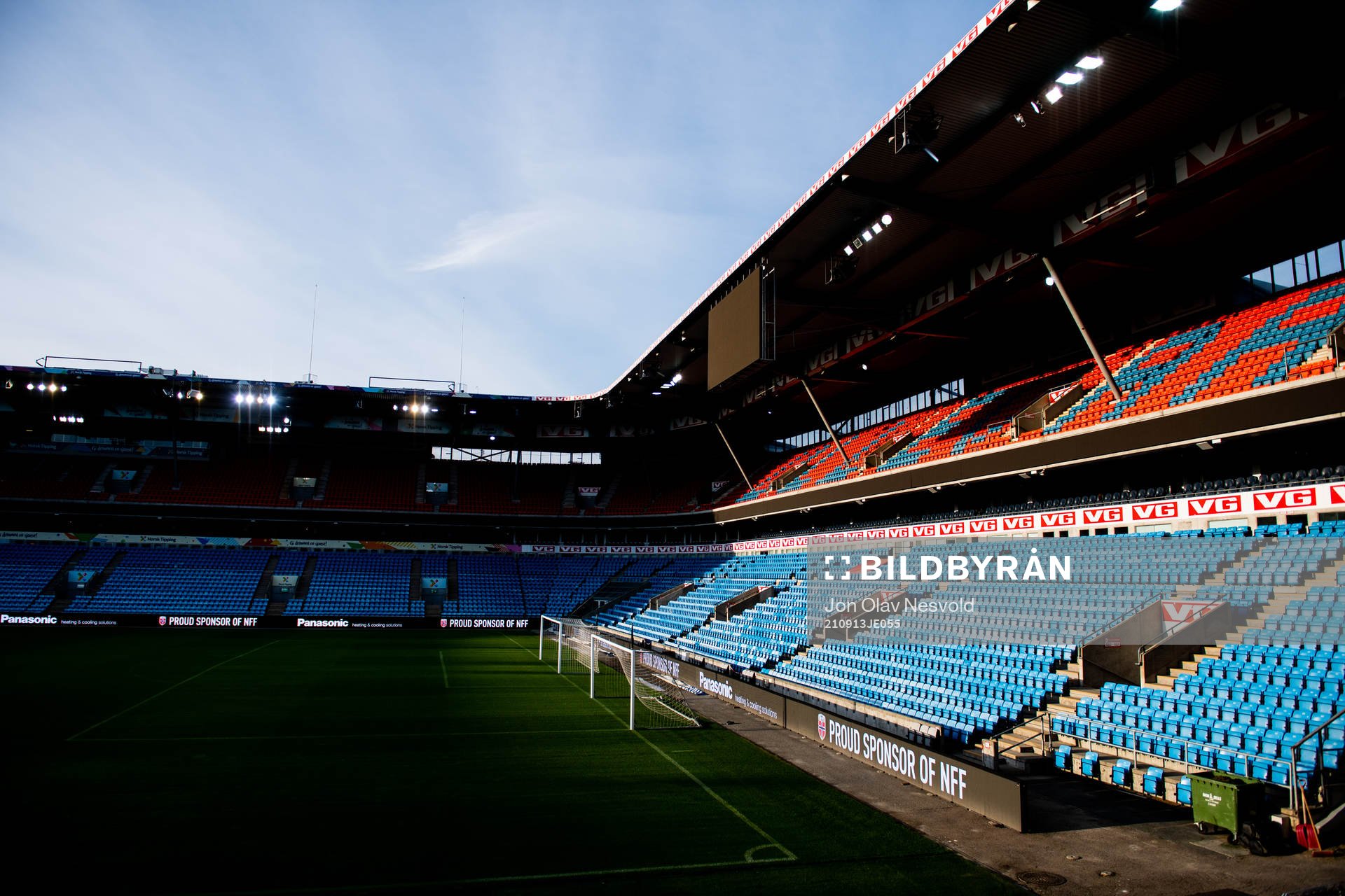 General interior view of Ullevaal stadion