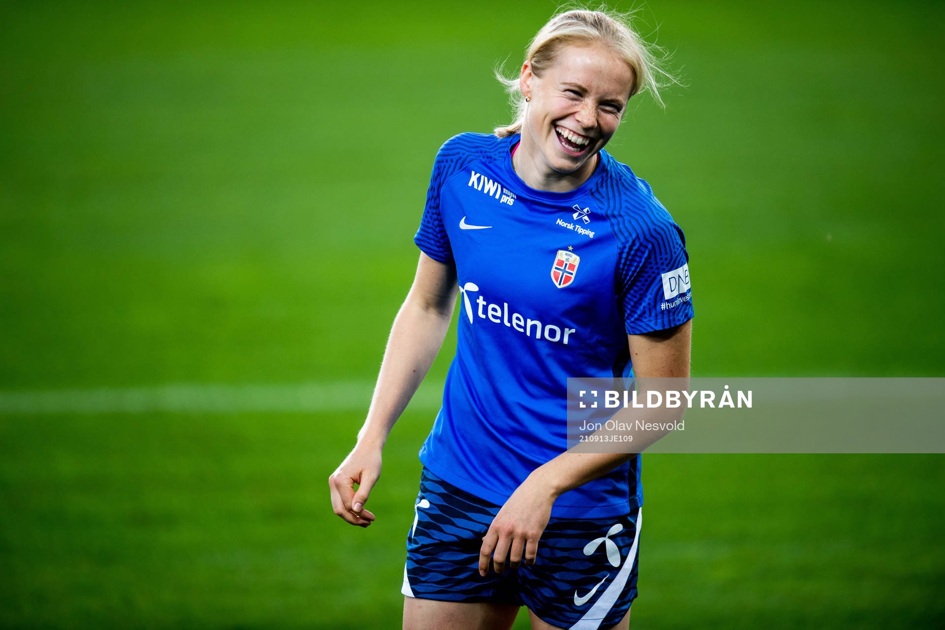 Julie Blakstad of the Norwegian women's national football