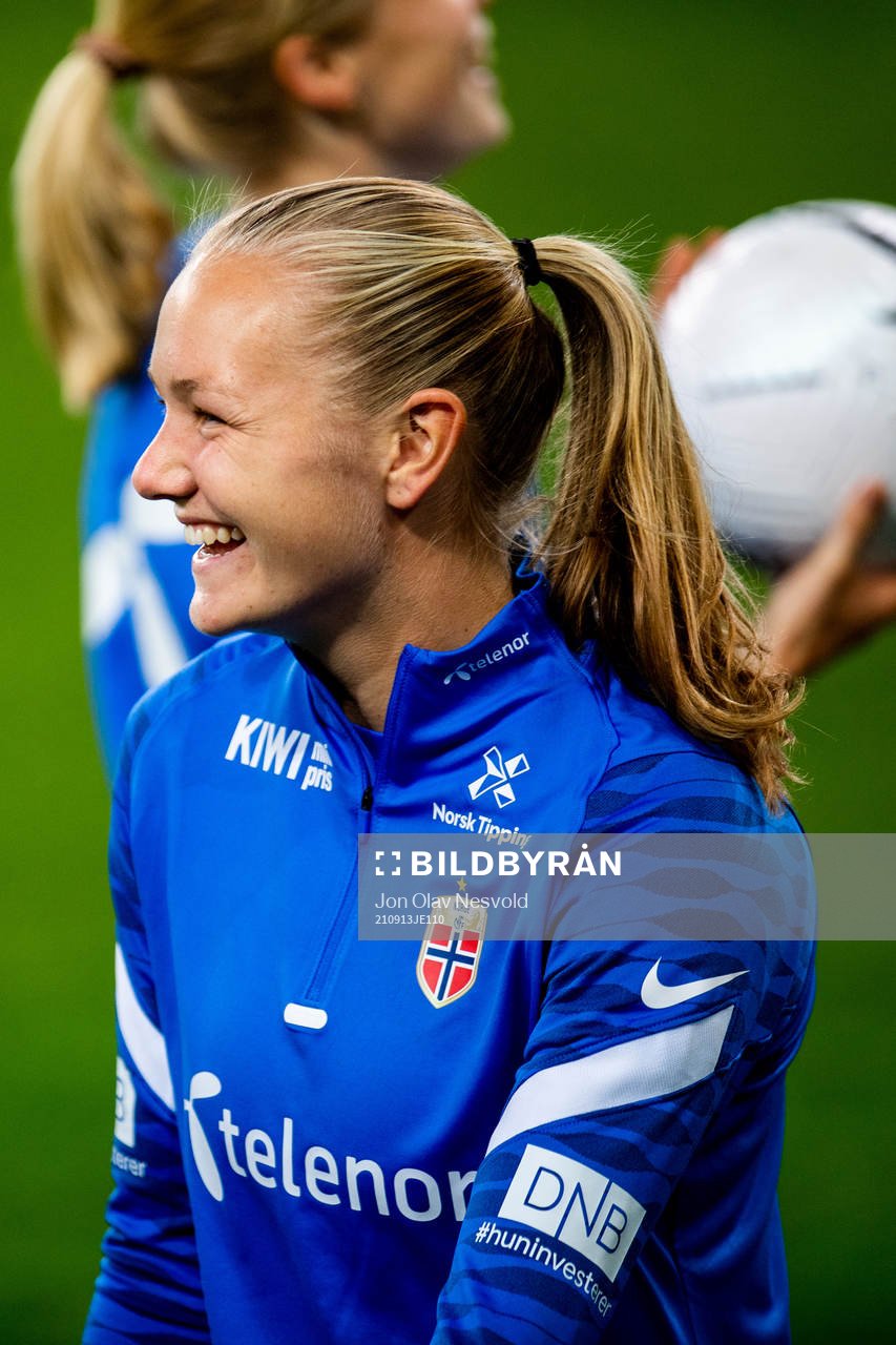 Frida Leonhardsen Maanum of the Norwegian women's national