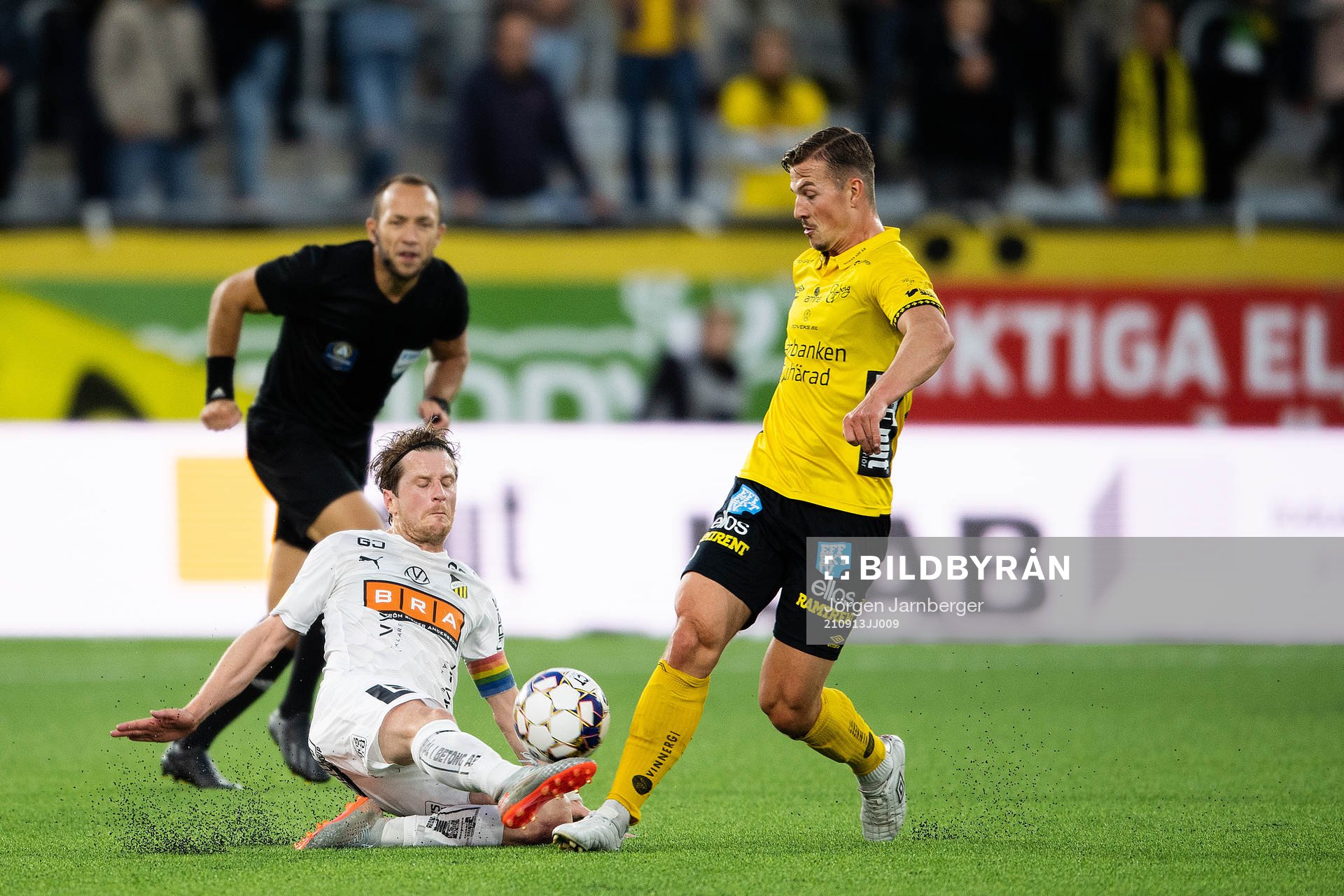 Häckens Erik Friberg och Elfsborgs Simon Olsson