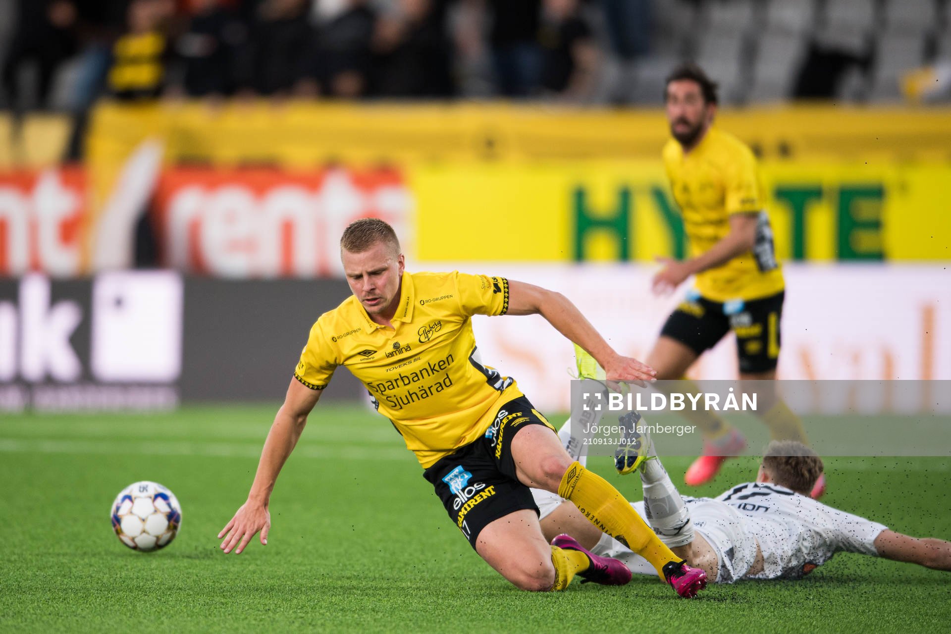 Elfsborgs Per Frick och Häckens Gustav Berggren