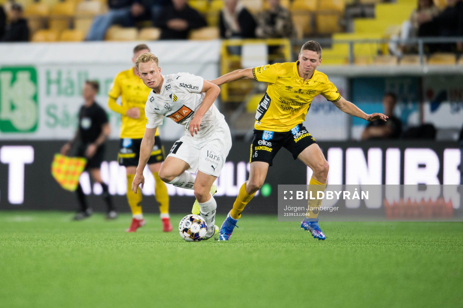 Häckens Gustav Berggren och Elfsborgs André Rømer