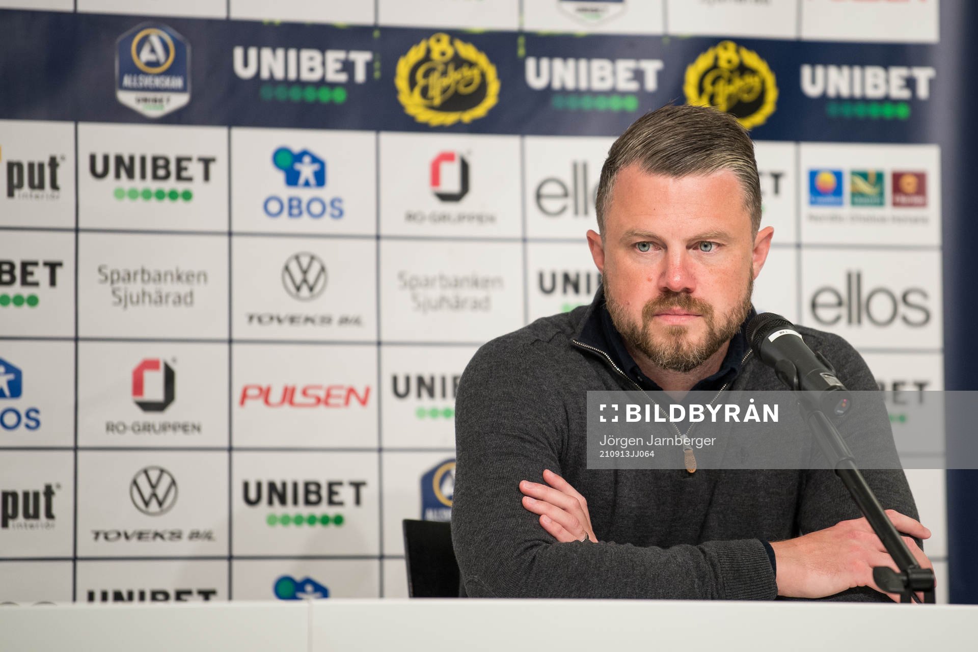 Elfsborgs manager Jimmy Thelin