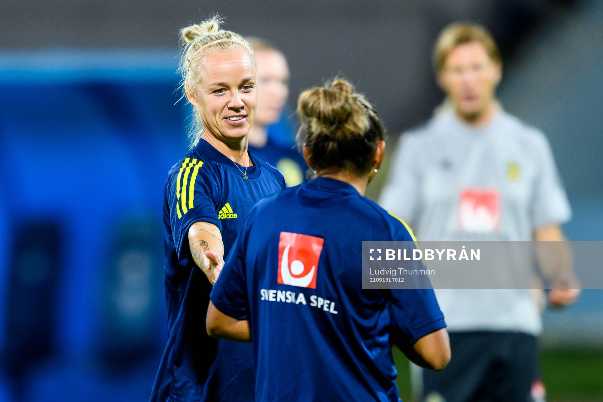 Caroline Seger of the Swedish women's national football team