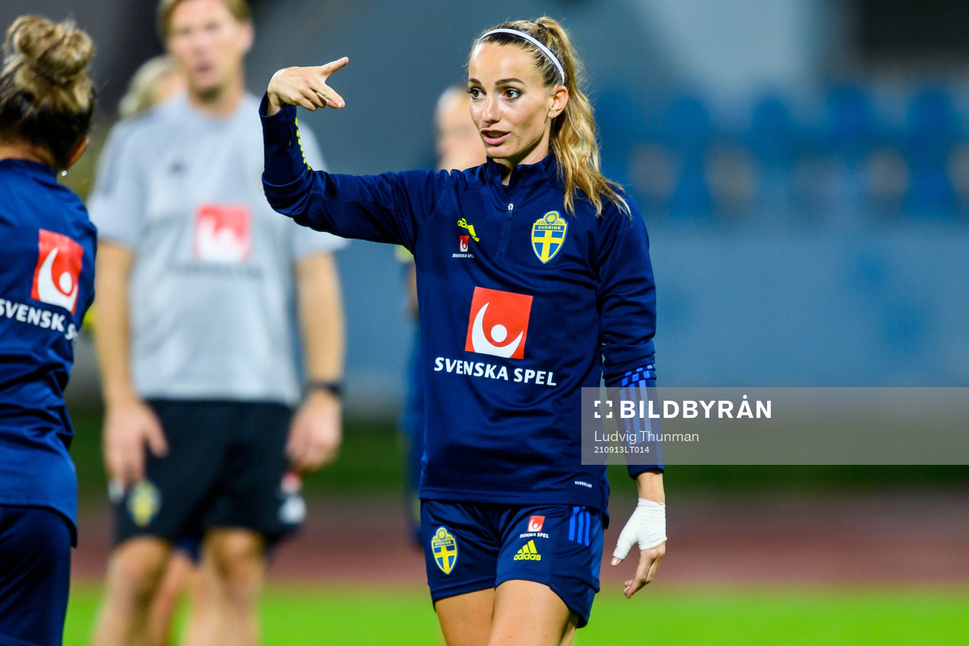 Kosovare Asllani of the Swedish women's national football