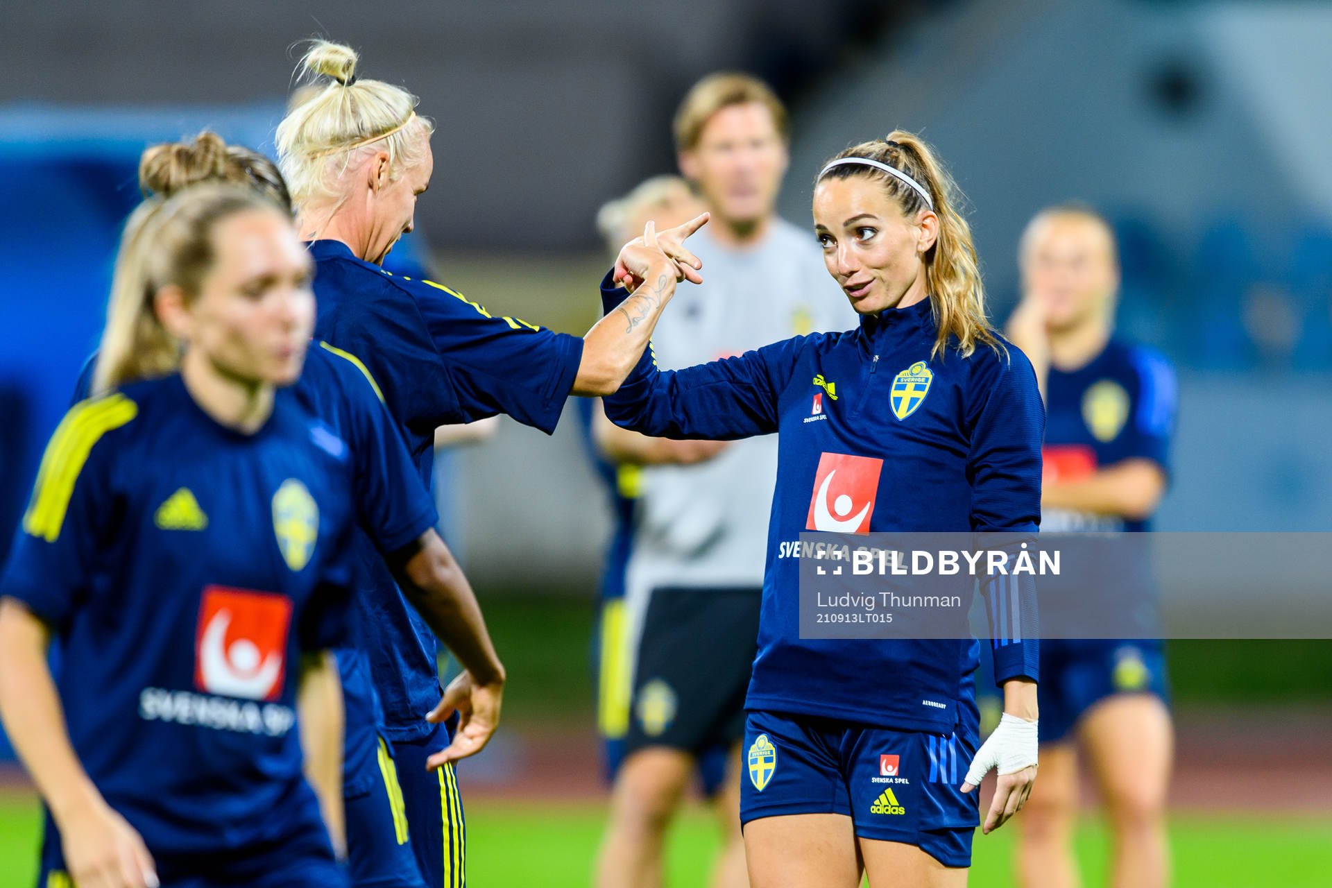 Kosovare Asllani of the Swedish women's national football