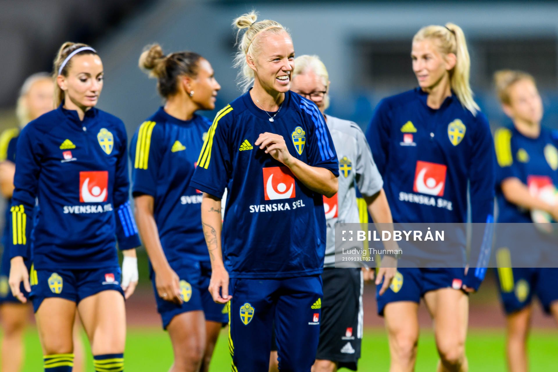 Caroline Seger of the Swedish women's national football team