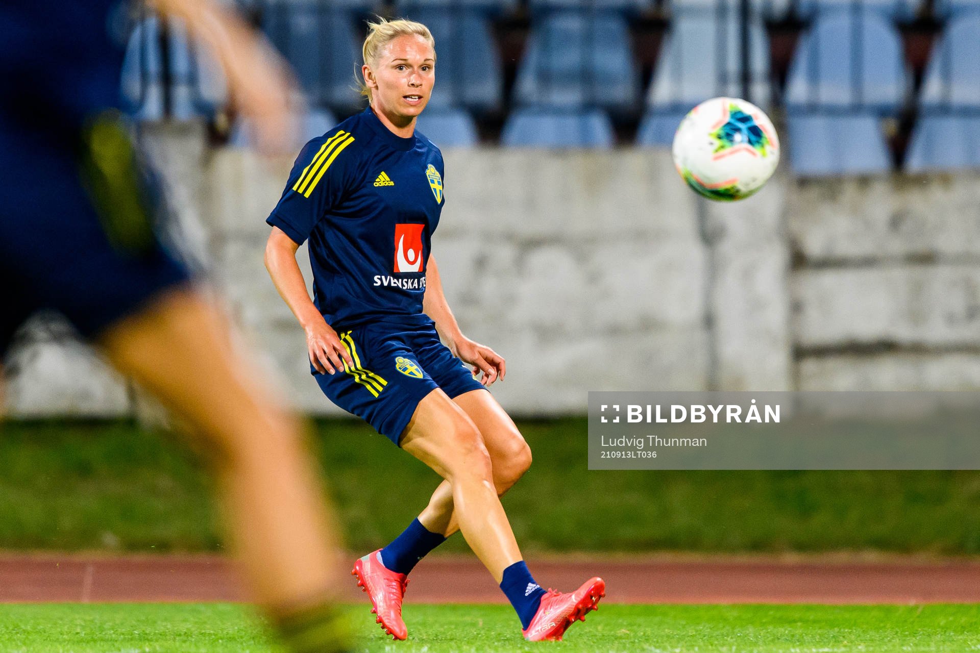 Jonna Andersson of the Swedish women's national football