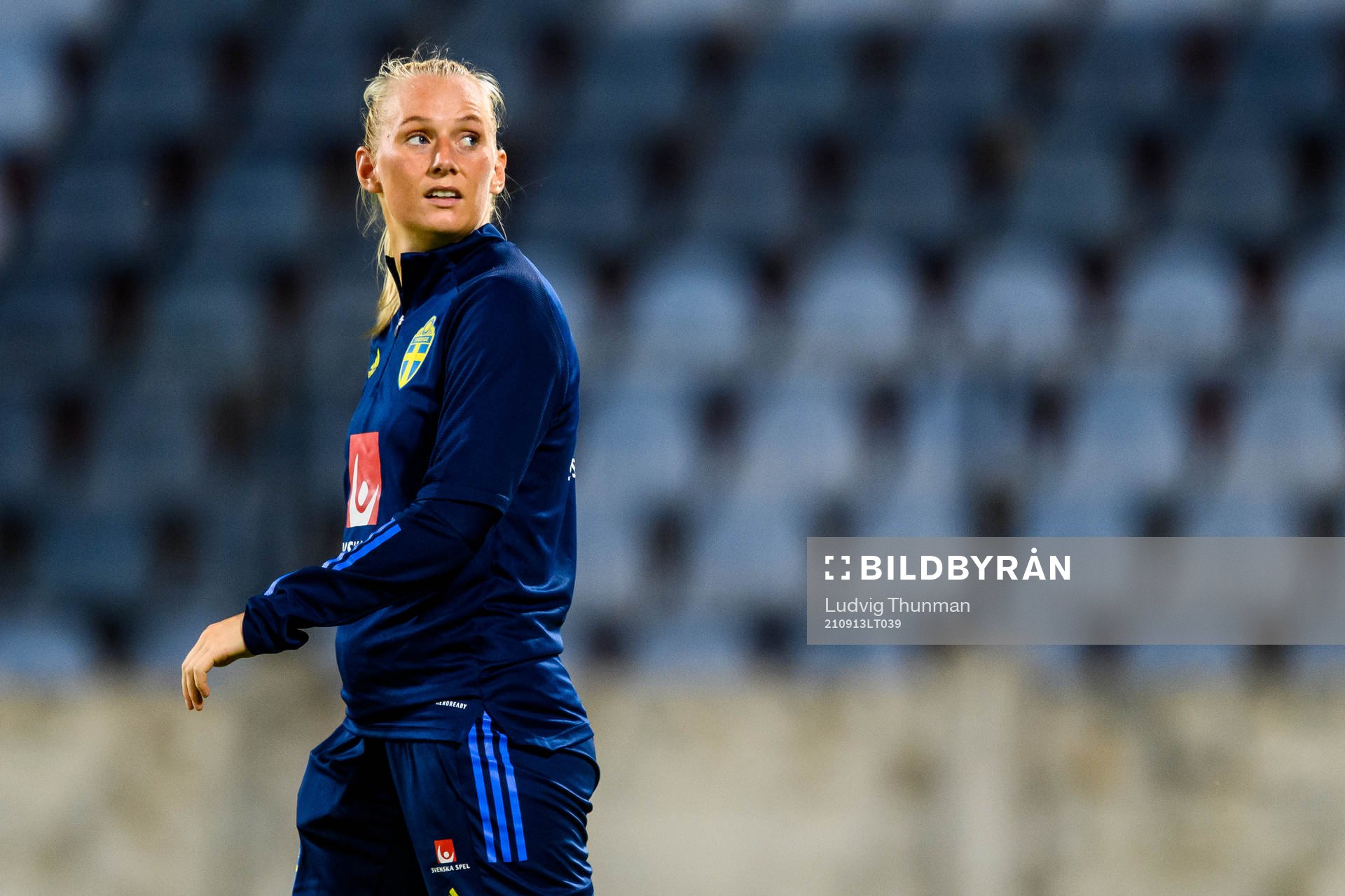 Stina Blackstenius of the Swedish women's national football