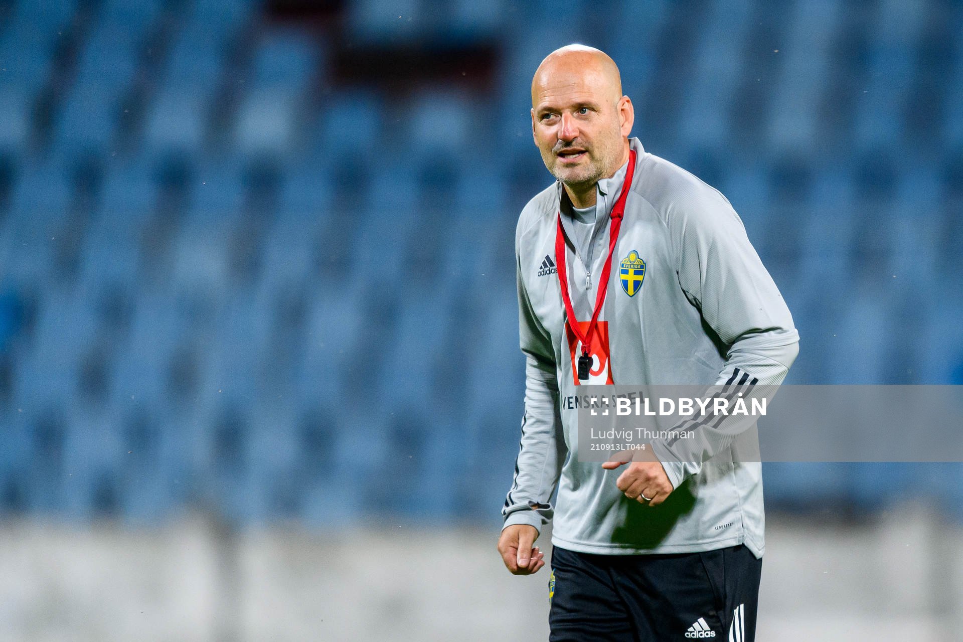 Magnus Wikman, assistant coach of the Swedish women's