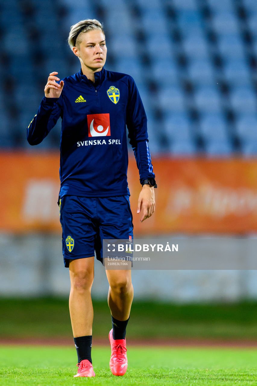 Lina Hurtig of the Swedish women's national football team