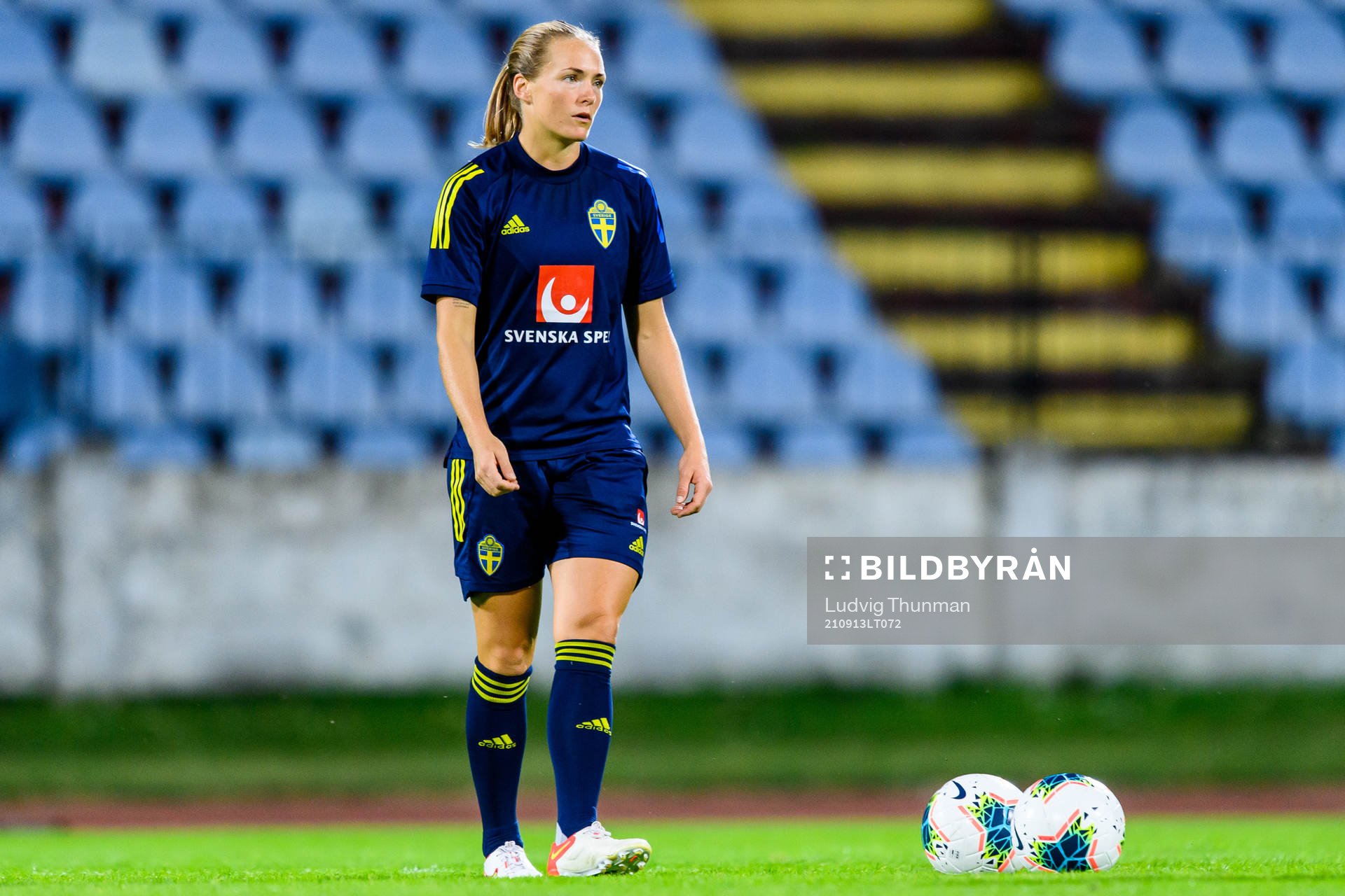 Magdalena Eriksson of the Swedish women's national football