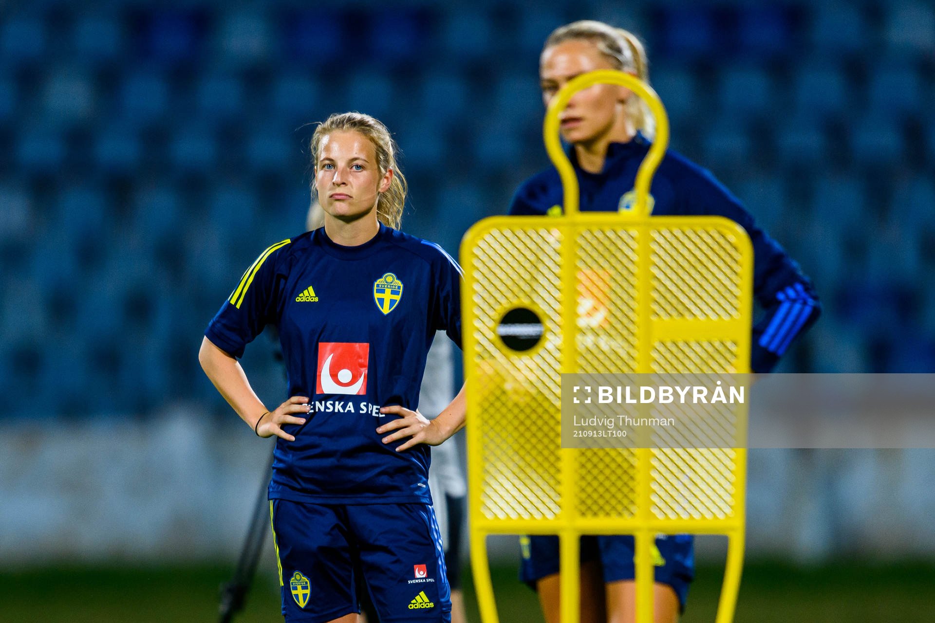 Anna Anvegård of the Swedish women's national football team