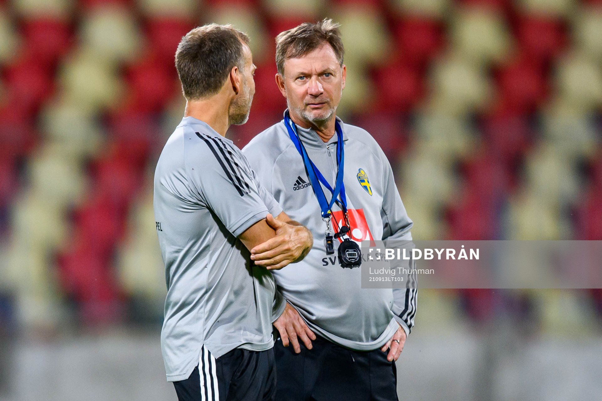 Peter Gerhardsson, head coach of the Swedish women's