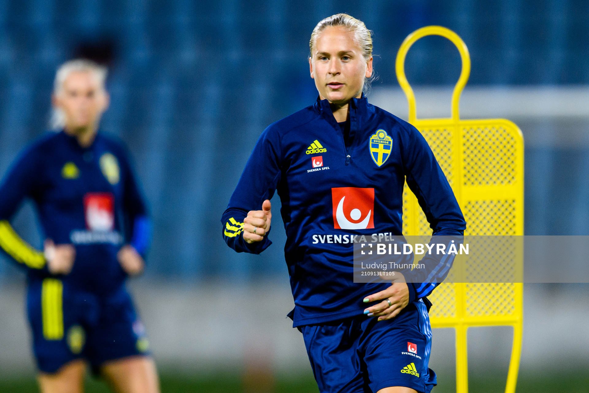 Filippa Curmark of the Swedish women's national football