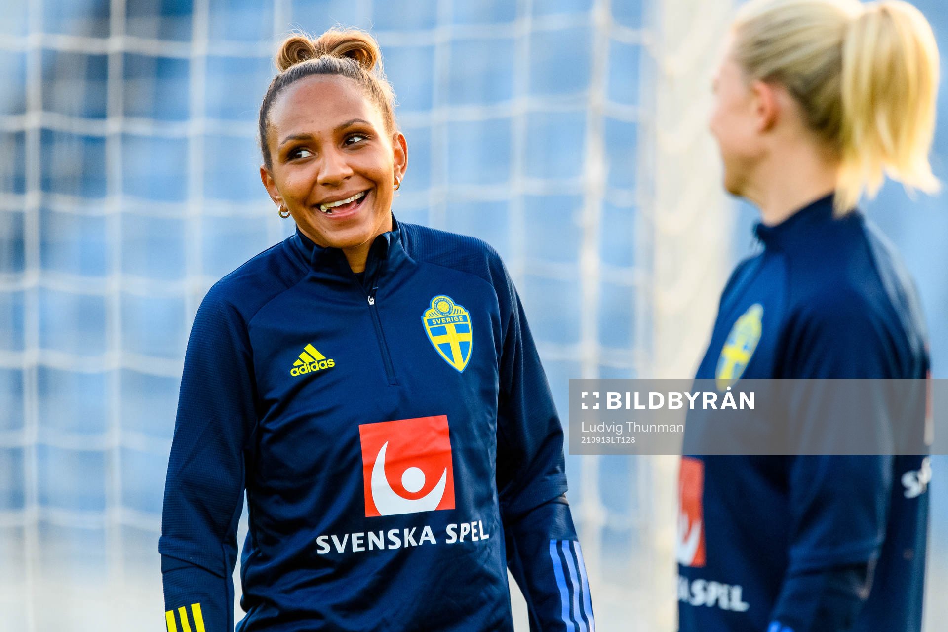 Madelen Janogy of the Swedish women's national football team