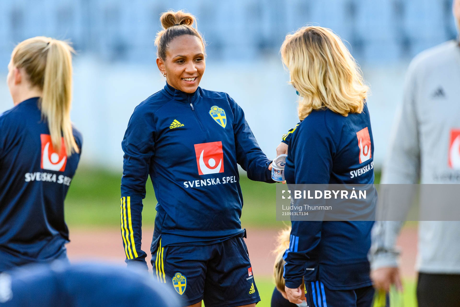 Madelen Janogy of the Swedish women's national football team