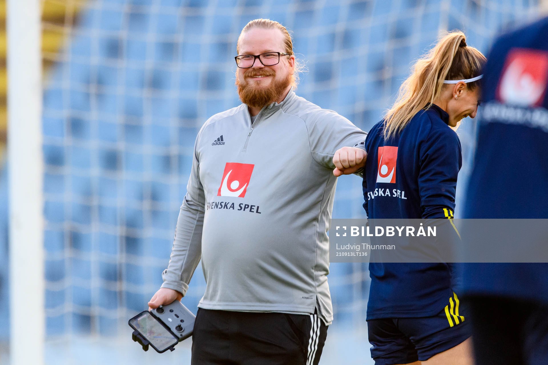 Anders Eriksson, match analyst of the Swedish women's