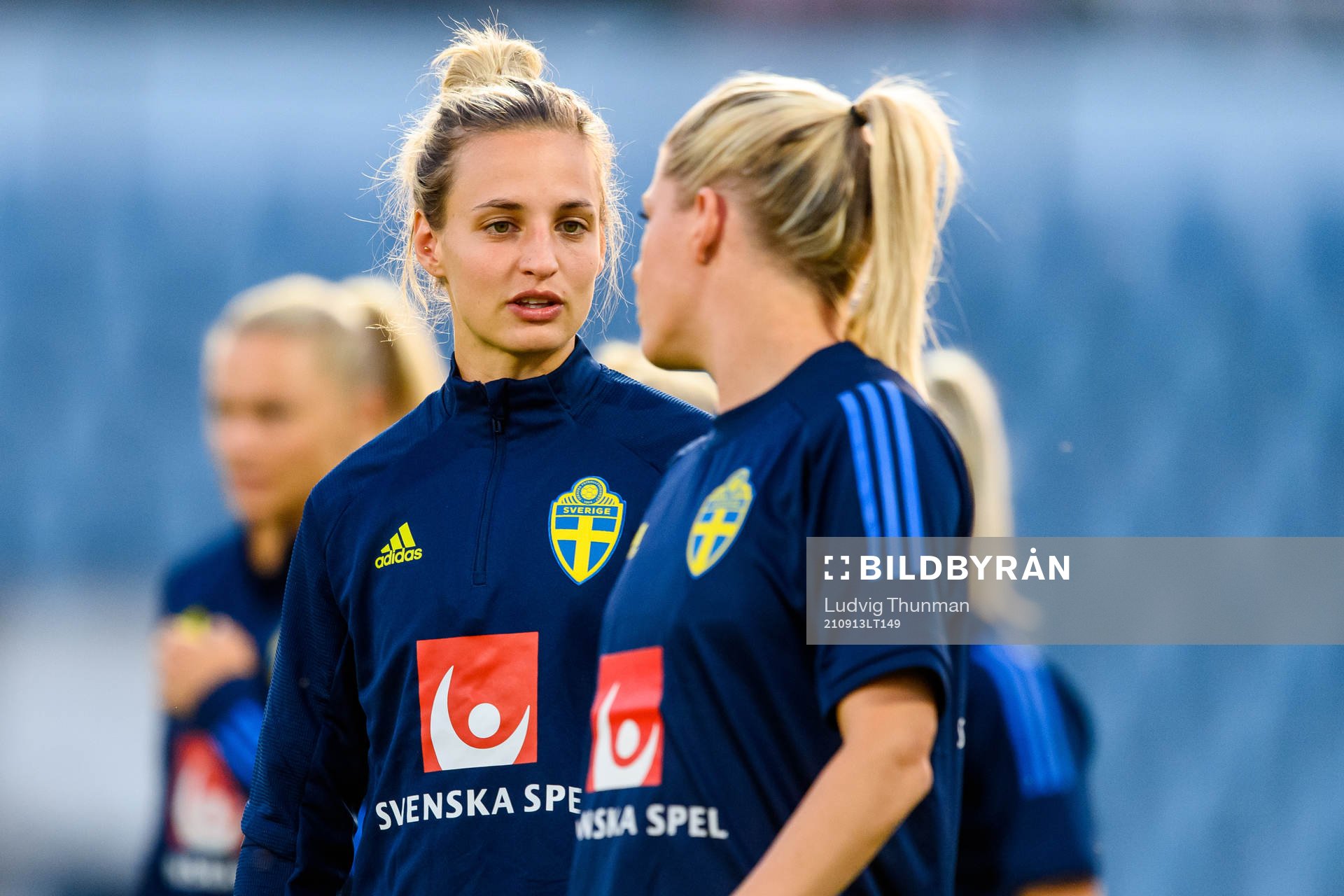 Nathalie Björn of the Swedish women's national football