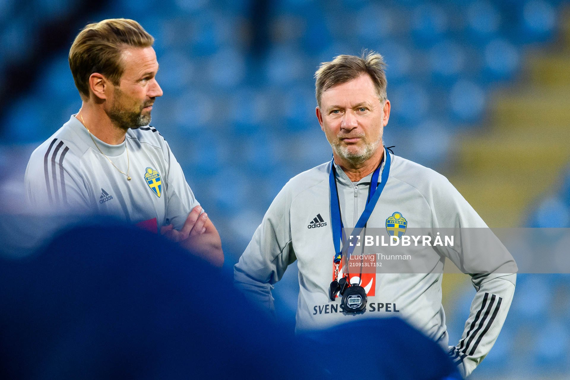 Magnus Andersson, team manager and Peter Gerhardsson, head