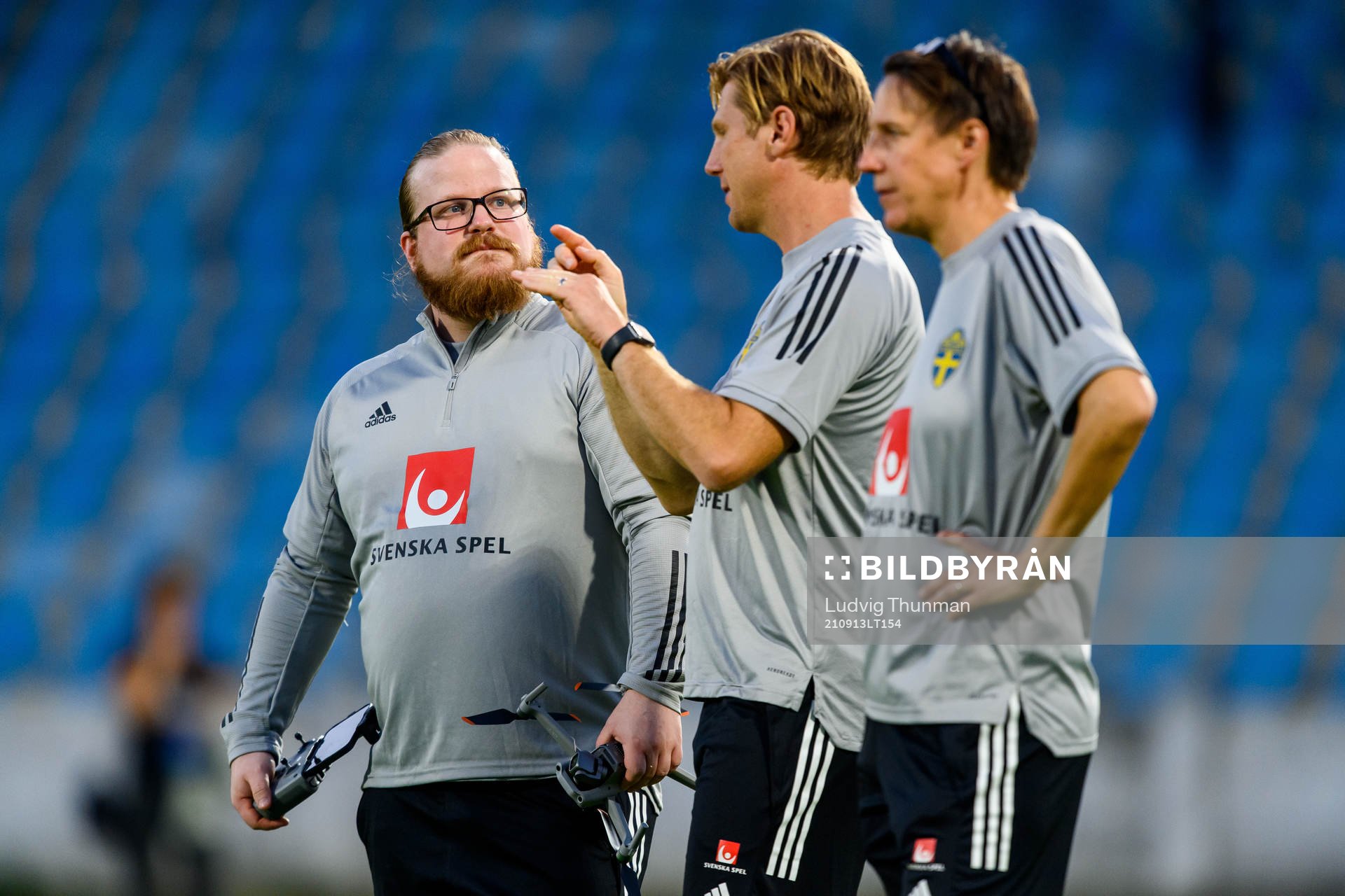 Anders Eriksson, match analyst of the Swedish women's
