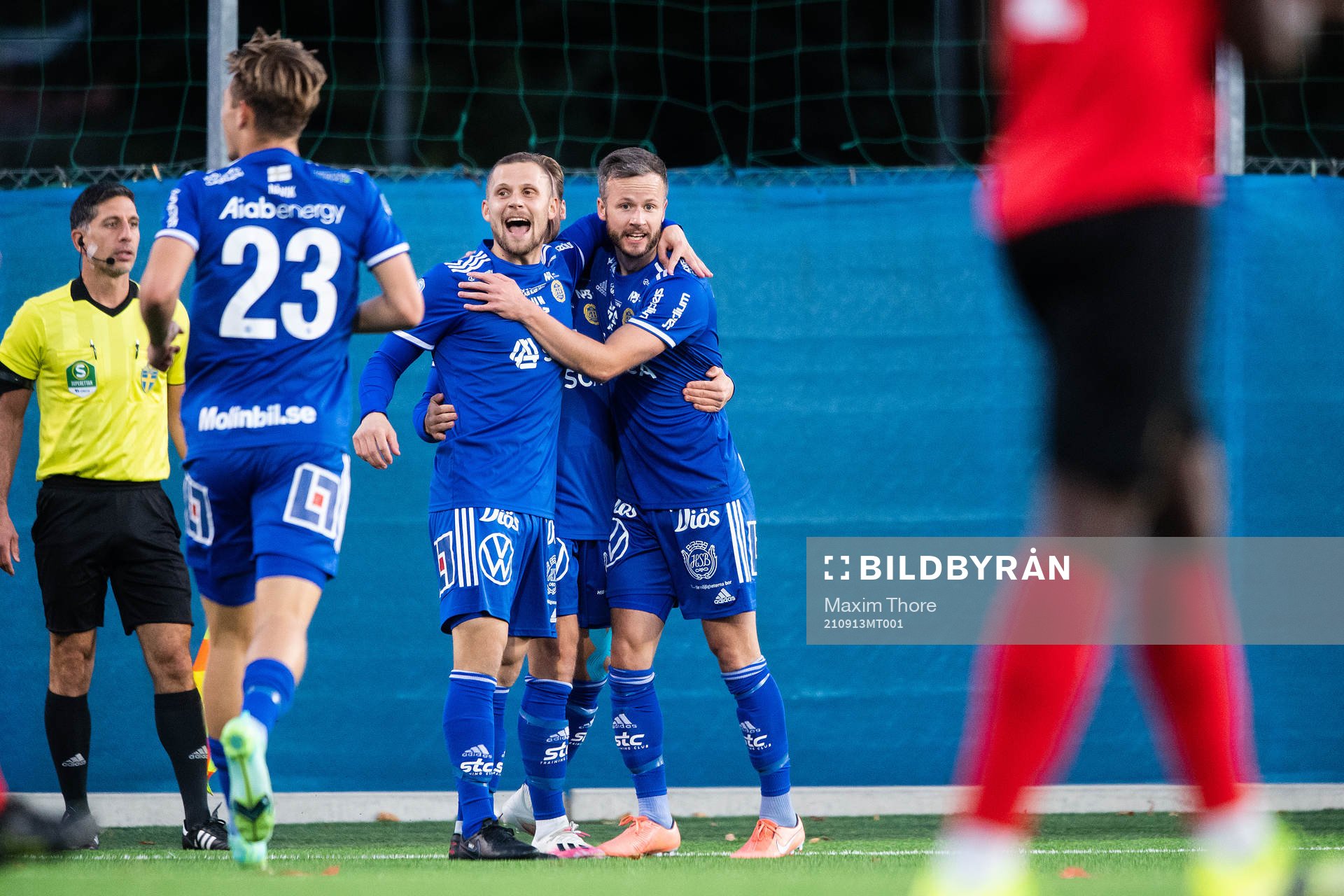 Sundsvalls Robert Lundström jublar