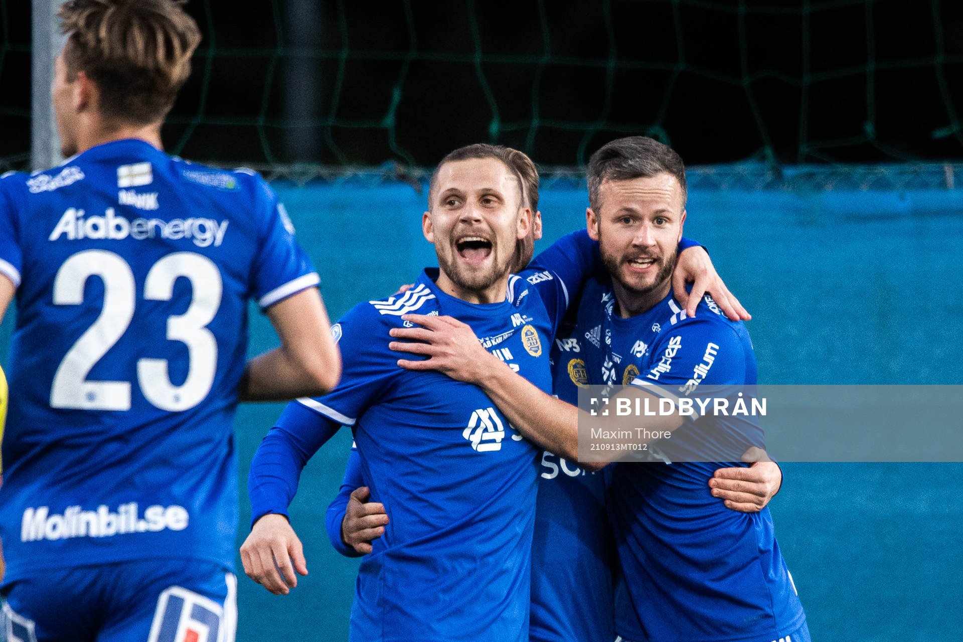 Sundsvalls Robert Lundström jublar