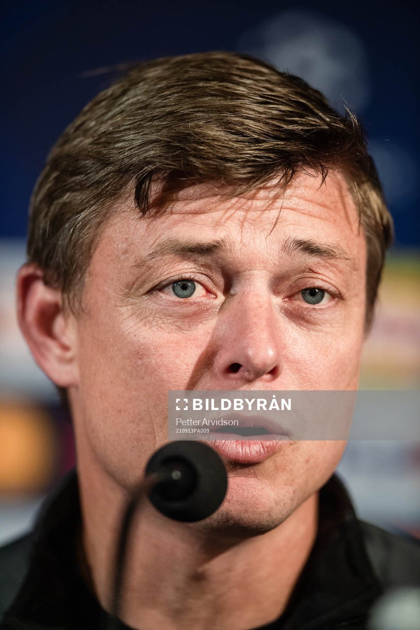 Jon Dahl Tomasson, head coach of Malmö FF