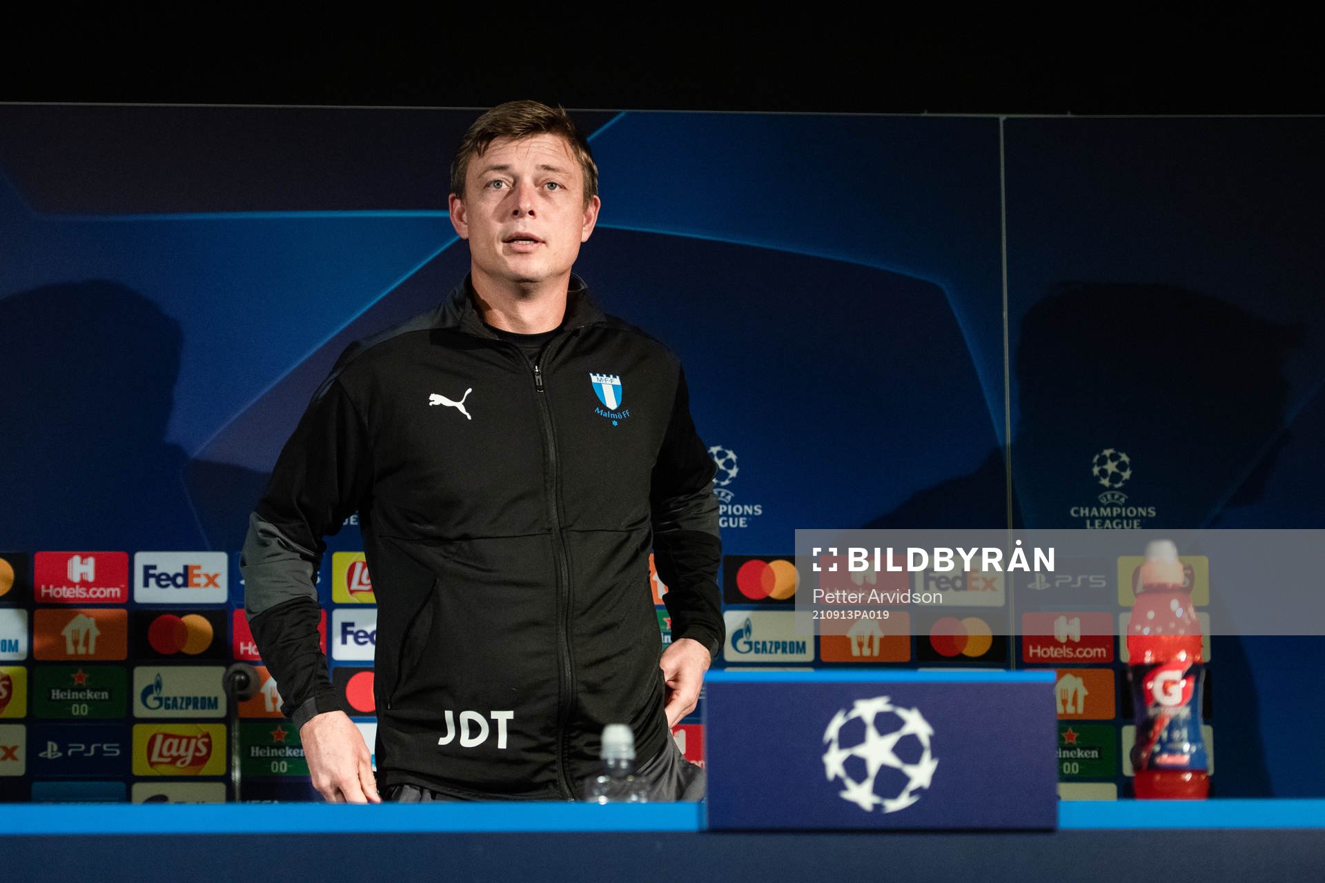 Jon Dahl Tomasson, head coach of Malmö FF